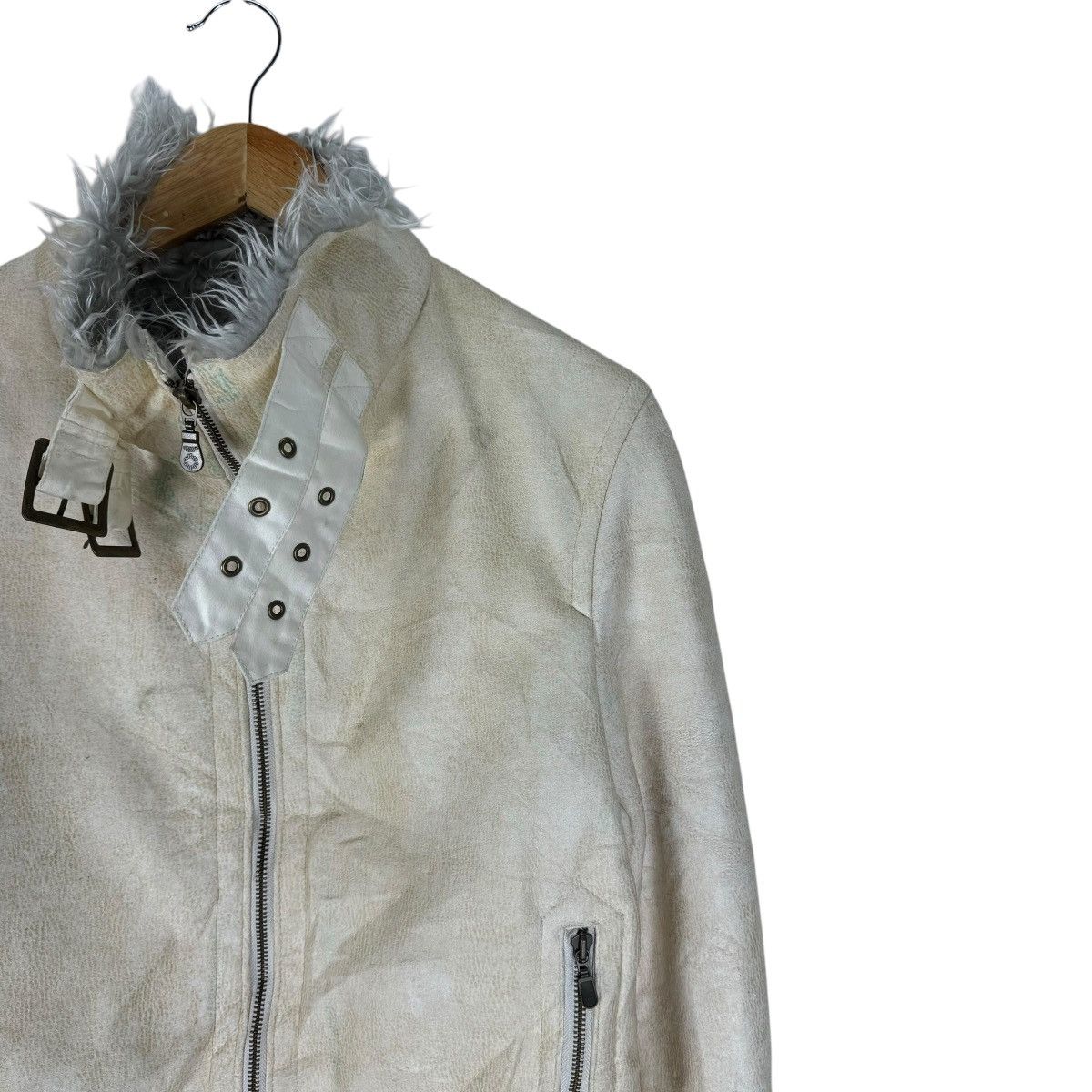 Tornado Mart ☀️TORNADO MART SYNTHETIC LEATHER SHERPA JACKET Size US L / EU 52-54 / 3 - 6 Thumbnail