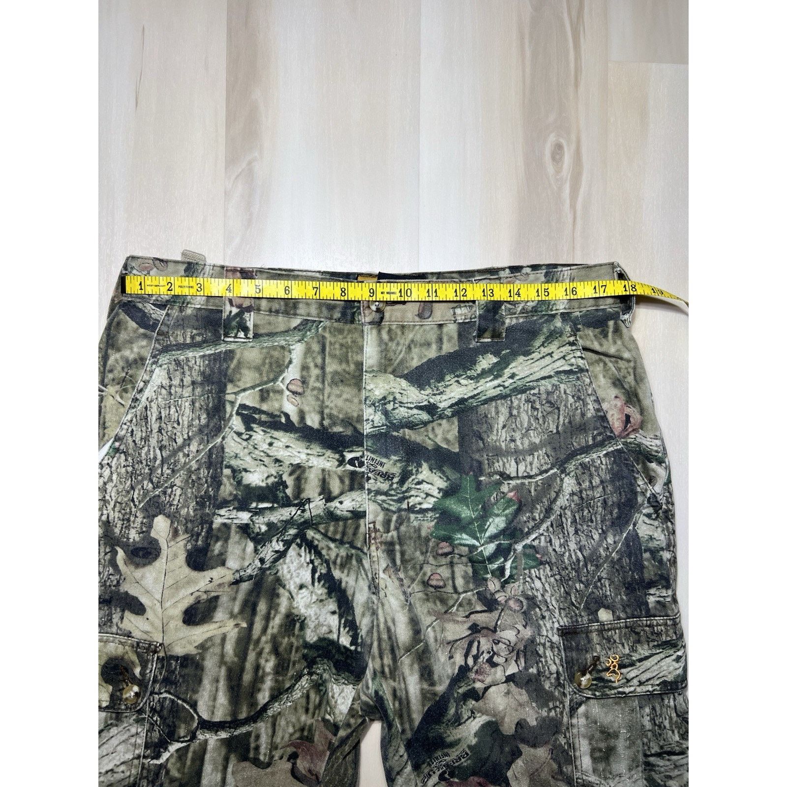 Mossy Oaks Browning Camo Cargo Pants Size M Mossy Oak Break Up Hunting Size US 30 / EU 46 - 5 Thumbnail