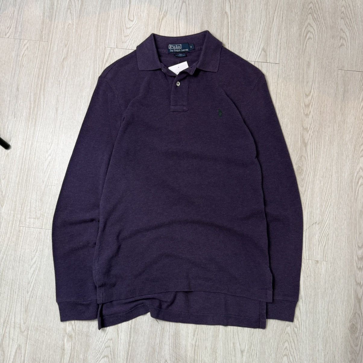 Polo Ralph Lauren Polo Ralph Lauren purple Long Poloshirt Size US S / EU 44-46 / 1 - 1 Thumbnail
