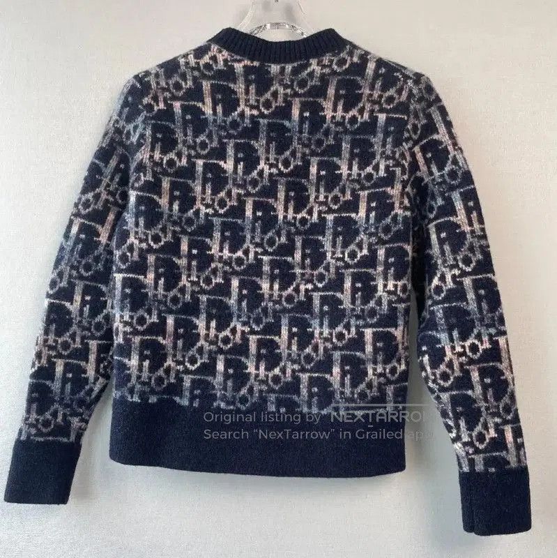 Other Dior Navy Wool Pullover Sweater for Women . Size XS / US 0-2 / IT 36-38 - 2 Thumbnail
