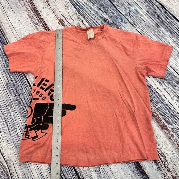 Vintage Vintage Dockers/Levi’s Pink Graphic T-Shirt Size M / US 6-8 / IT 42-44 - 8 Thumbnail