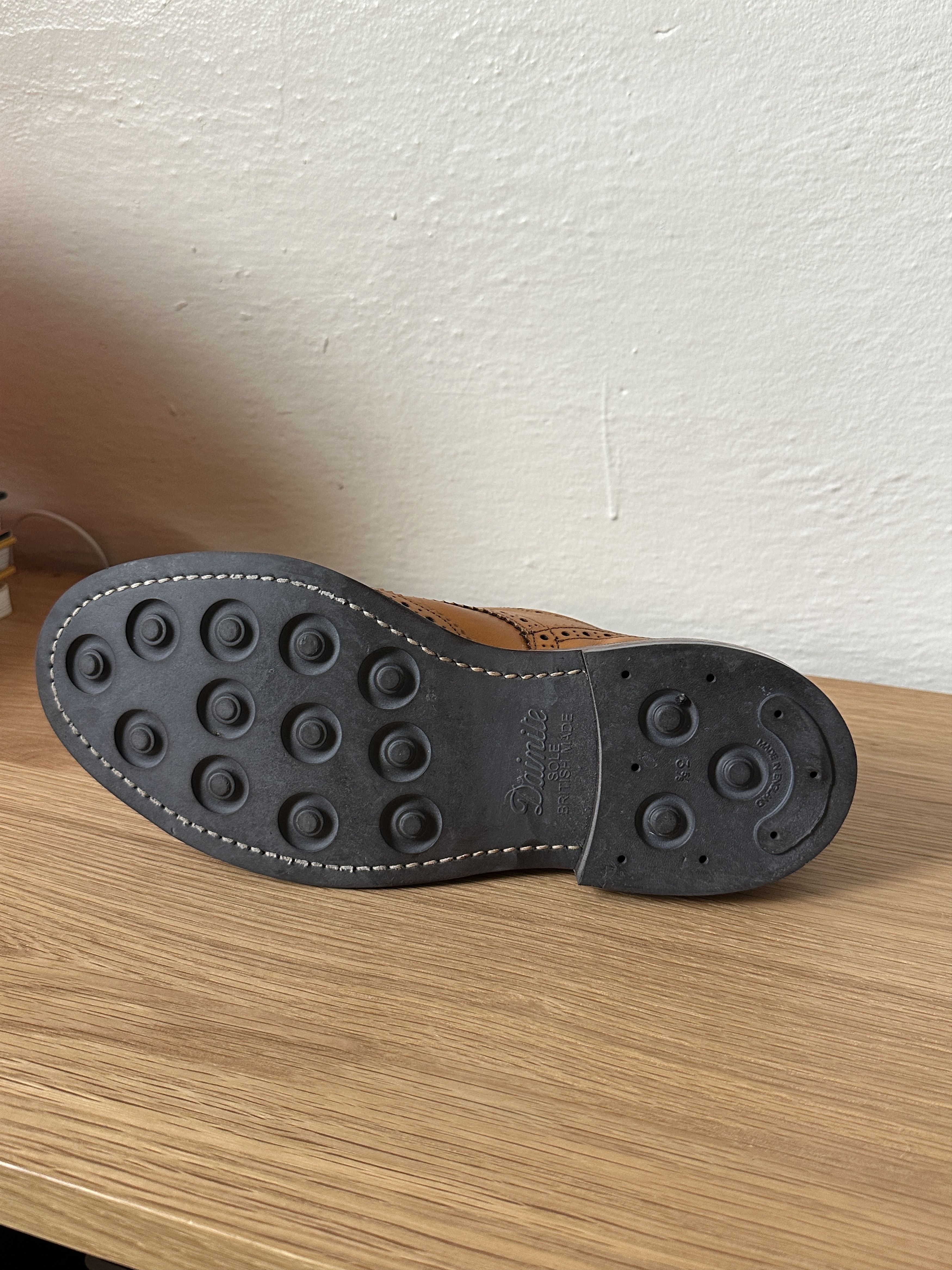 Tricker's Bourton Country Shoe in Acorn Antique Size US 9 / EU 42 - 14 Thumbnail