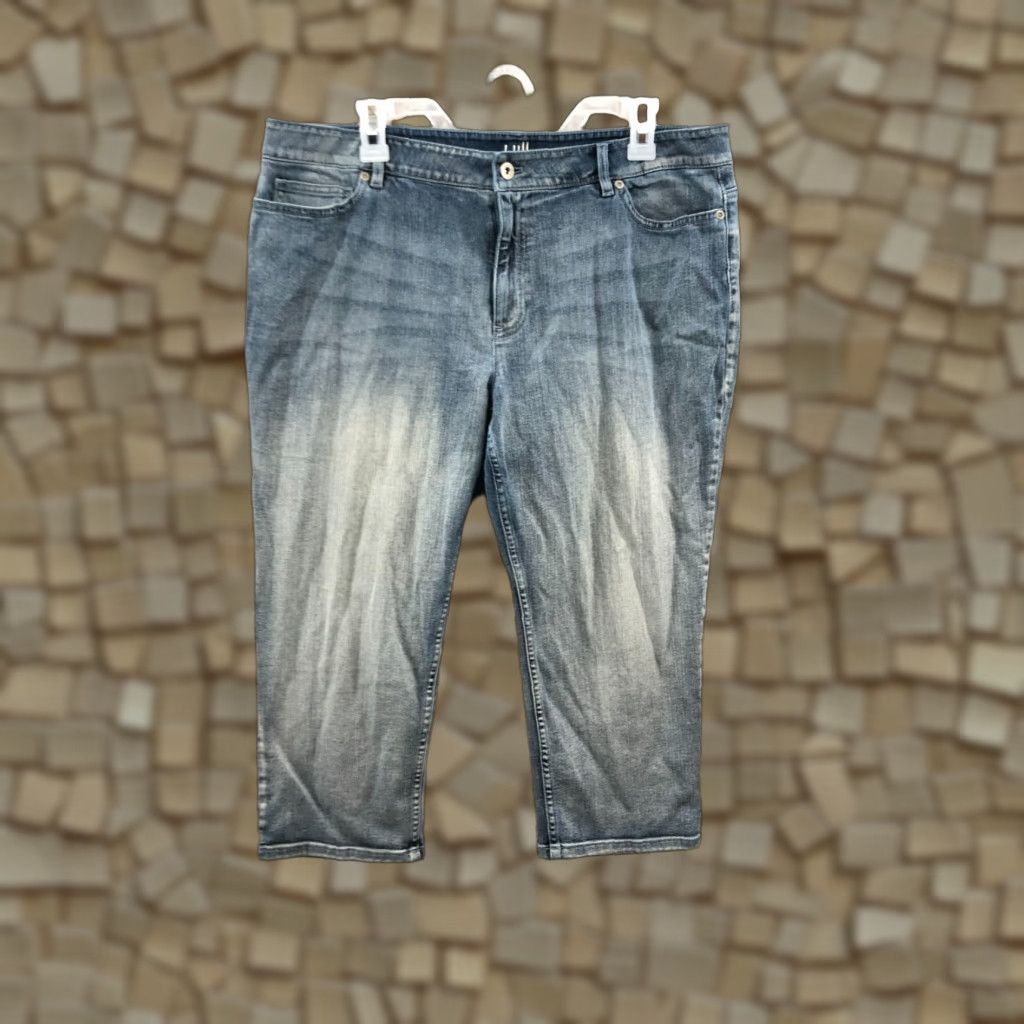 J. Jill VINTAGE J.Jill Crop Jeans Shirt? Size 38" / US 16 / IT 52 - 1 Thumbnail