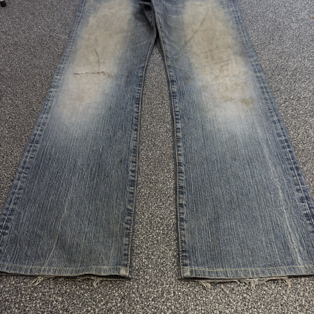 Kapital Flared ‼️ Japanese Denim Edwin 505 Dirty Washed Distressed Size US 33 - 7 Thumbnail