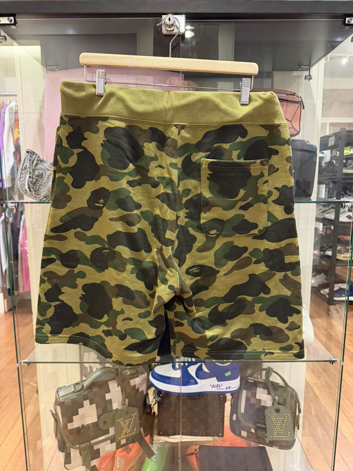 Bape Bape x RSVP Gallery Camp Sweat Shorts Size US 38 / EU 54 - 2 Thumbnail