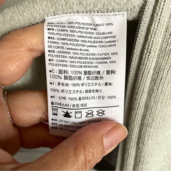Arc'teryx Arc'teryx Gray Covert Full-Zip Fleece Hoody - Small Size S / US 4 / IT 40 - 11 Thumbnail