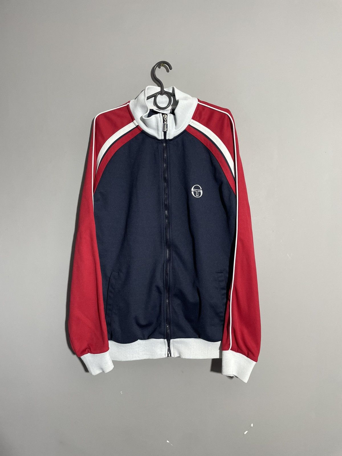 Sergio Tacchini Vintage Sergio Tacchini Track jacket Olympic Jacket size XL Size US XL / EU 56 / 4 - 1 Thumbnail