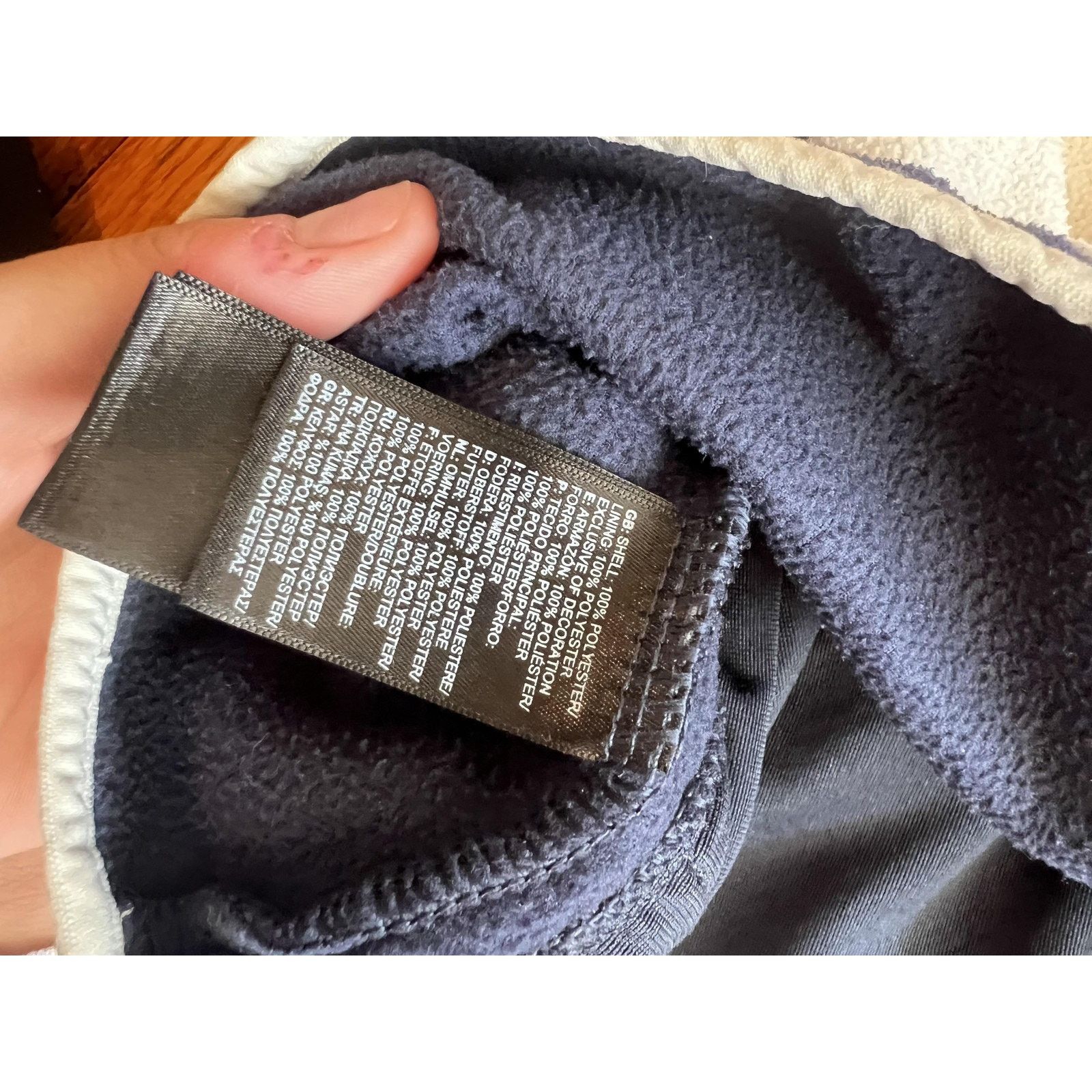 The North Face The North Face Jacket Medium Blue White Fleece Full Zip Size M / US 6-8 / IT 42-44 - 6 Thumbnail