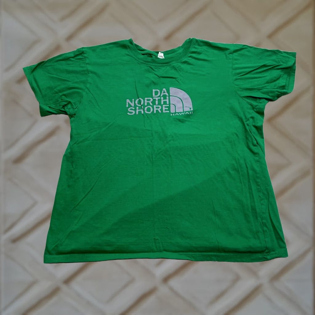 Logo 7 True Shirt Adult Large Unisex Green Da North Short Hawaio Logo Short Sleeve Top Size L / US 10 / IT 46 - 1 Thumbnail
