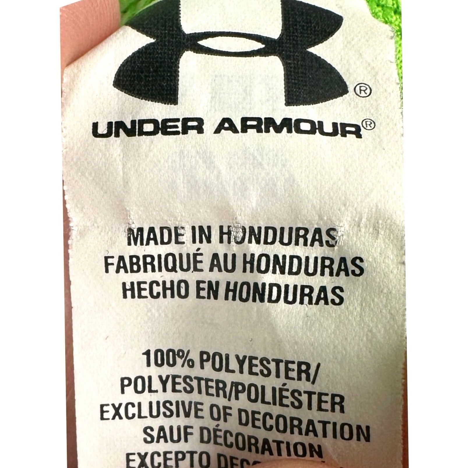 Under Armour Under Armour Heat Gear T-Shirt Graphic Tee Men Medium Neon Green Fitted Athletic Size US M / EU 48-50 / 2 - 5 Thumbnail