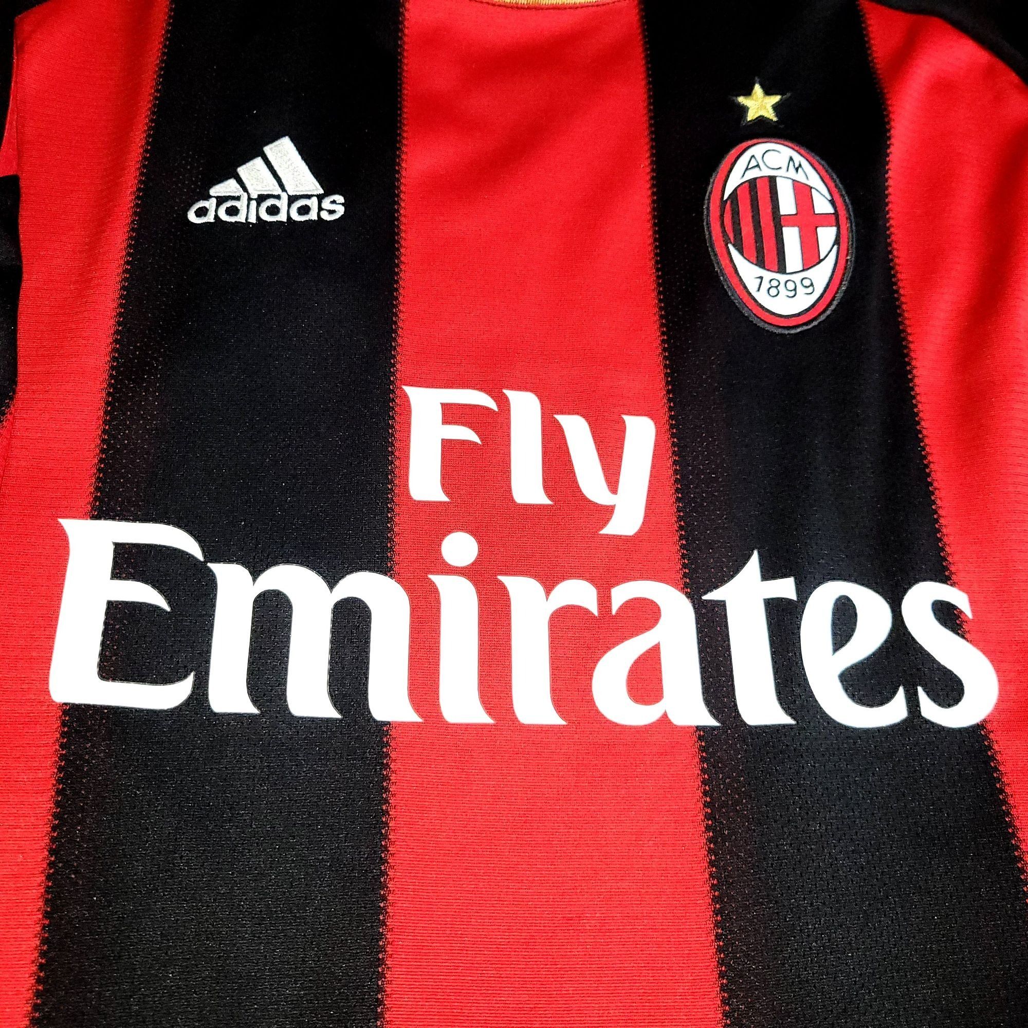 Adidas Ibrahimovic AC Milan 2010 2011 Soccer Jersey Shirt L Size US L / EU 52-54 / 3 - 3 Thumbnail
