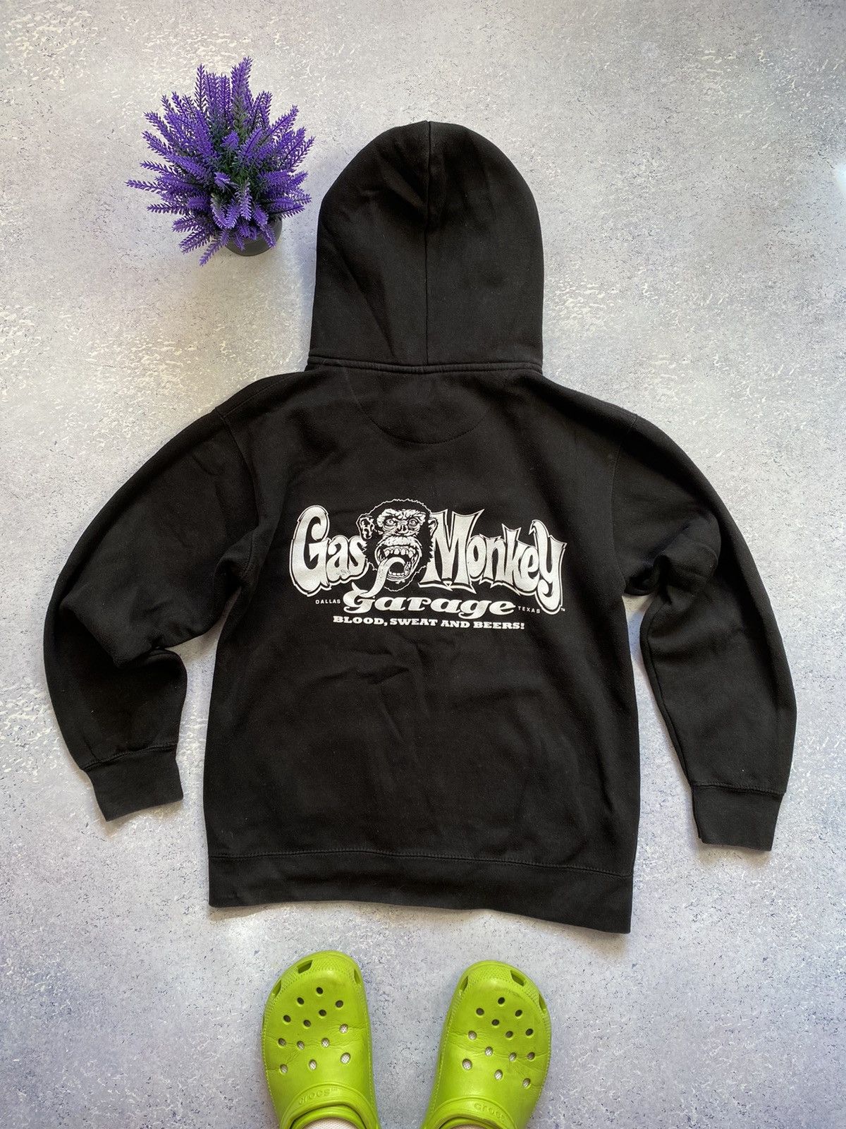 Band Tees Gas Monkey Full Zip Up Hoodie with Big Logo Size US S / EU 44-46 / 1 - 2 Thumbnail