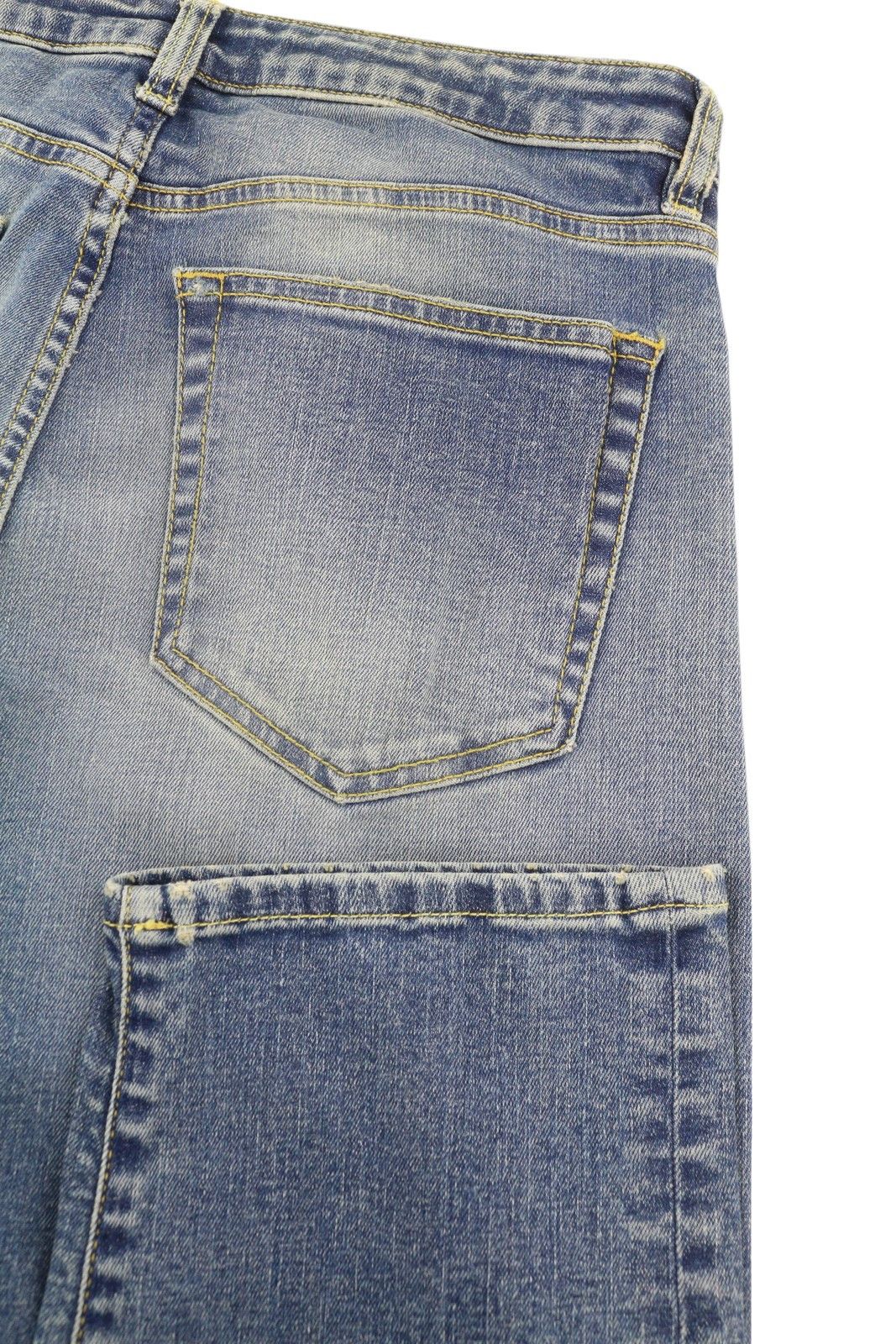 R13 BOY STRAIGHT RIPS 27 Carlton Distress Ankle Blue 85450 Size 27" / US 4 / IT 40 - 5 Thumbnail