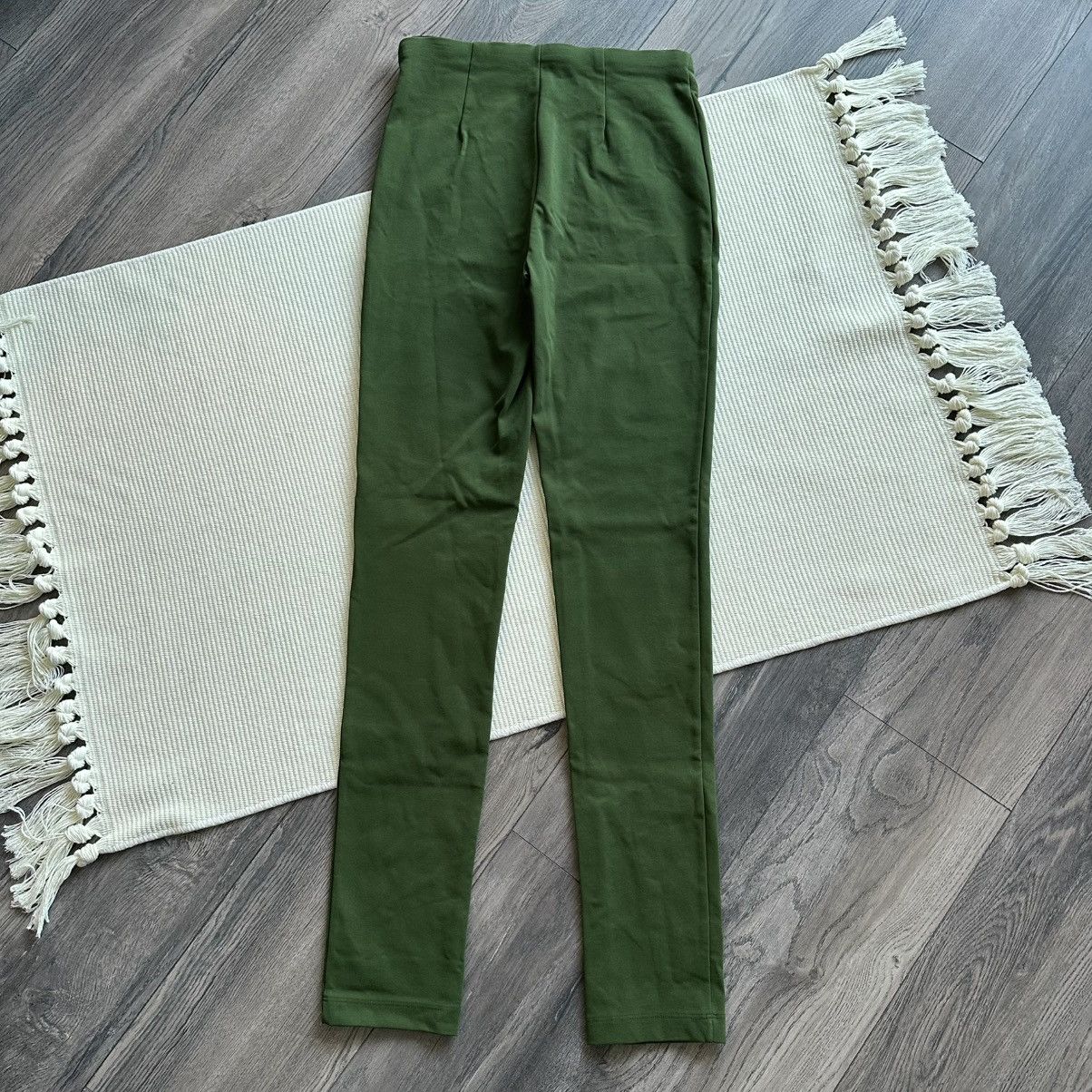 Missoni MISSONI Khaki Green Slim Leggings Size 25" / US 0 / IT 36 - 6 Thumbnail