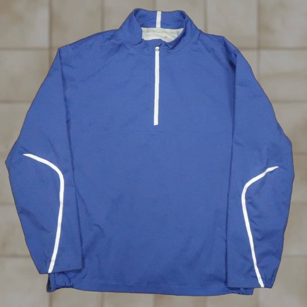 RLX Ralph Lauren RLX Ralph Lauren Jacket Mens Extra Large Blue Windbreaker Zip 1/4 Zip Performance Windbreaker Mid-Length Fall Winter Spring Regular Size US XL / EU 56 / 4 - 1 Thumbnail