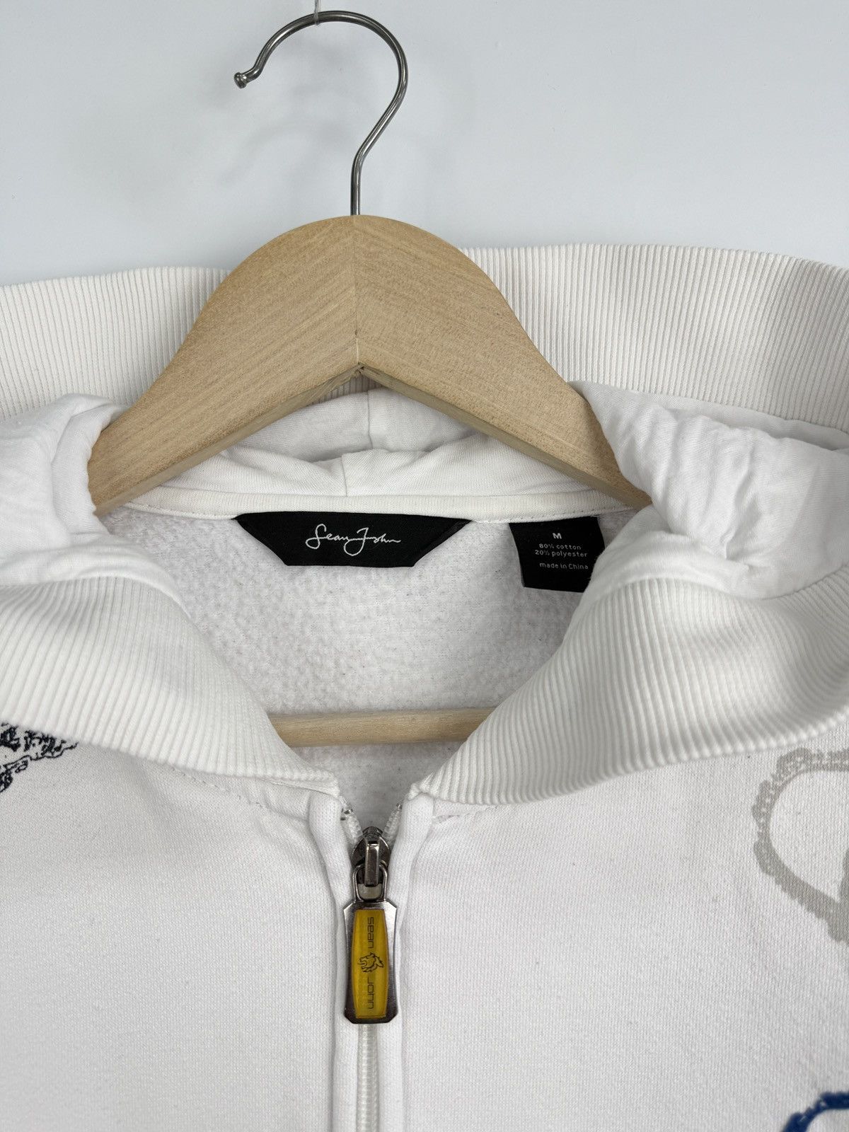 Sean John 🇺🇸 Vintage Y2K Sean John Crown Rap Zip Hoodie Rare Retro Hype Size US M / EU 48-50 / 2 - 5 Thumbnail