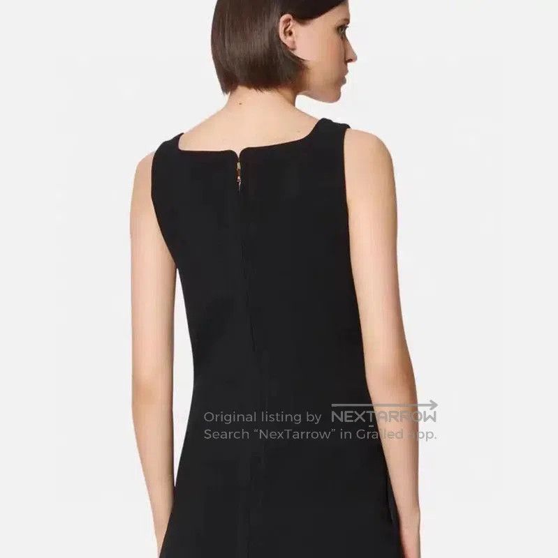 Versace Versace Black Polyester Women's Dress Size XXL . Size XL / US 12-14 / IT 48-50 - 9 Thumbnail