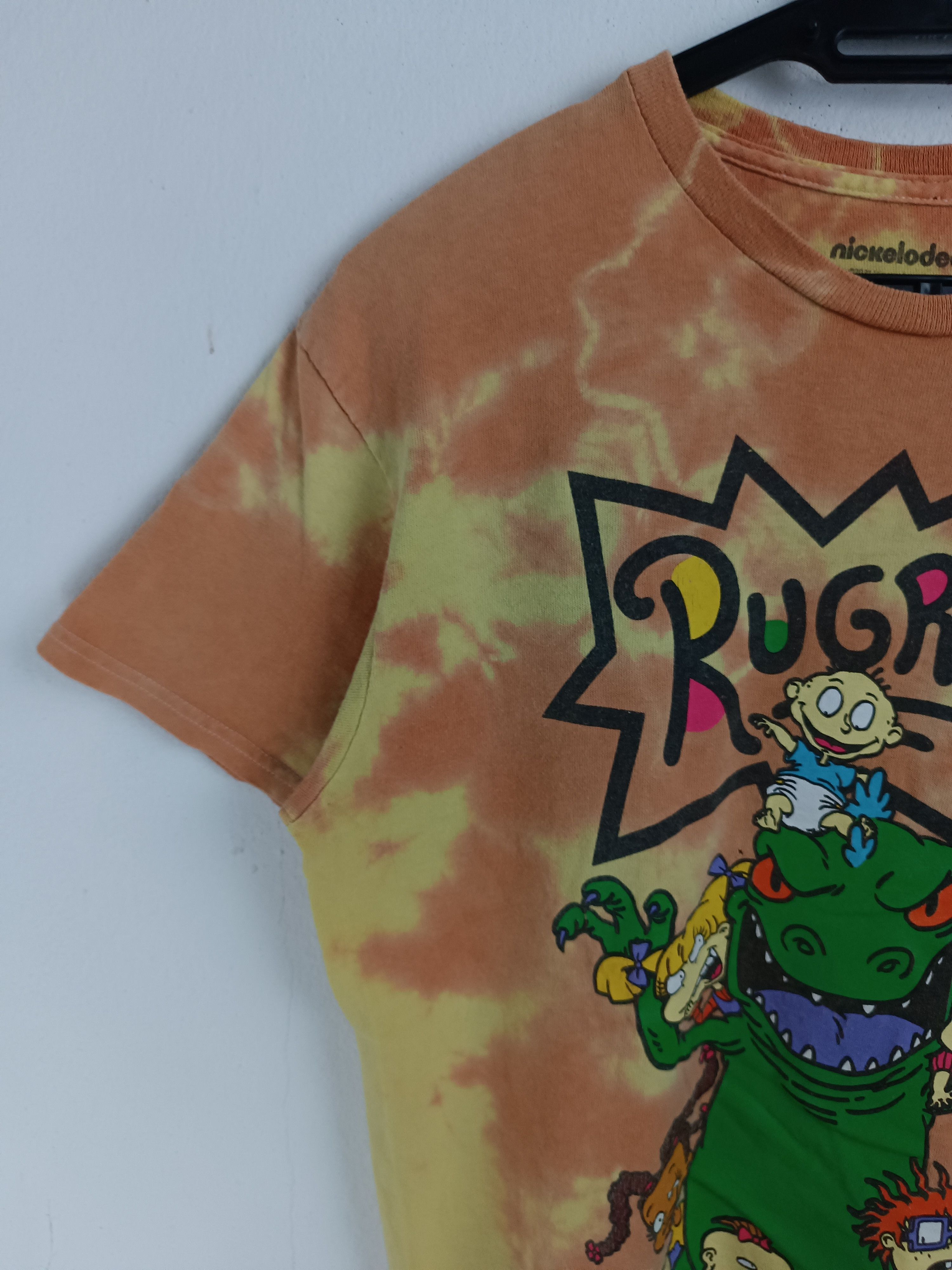 Nickelodeon VINTAGE RUGRATS TIE DYE STYLE TEE hey arnold dinosaur Size US M / EU 48-50 / 2 - 5 Thumbnail