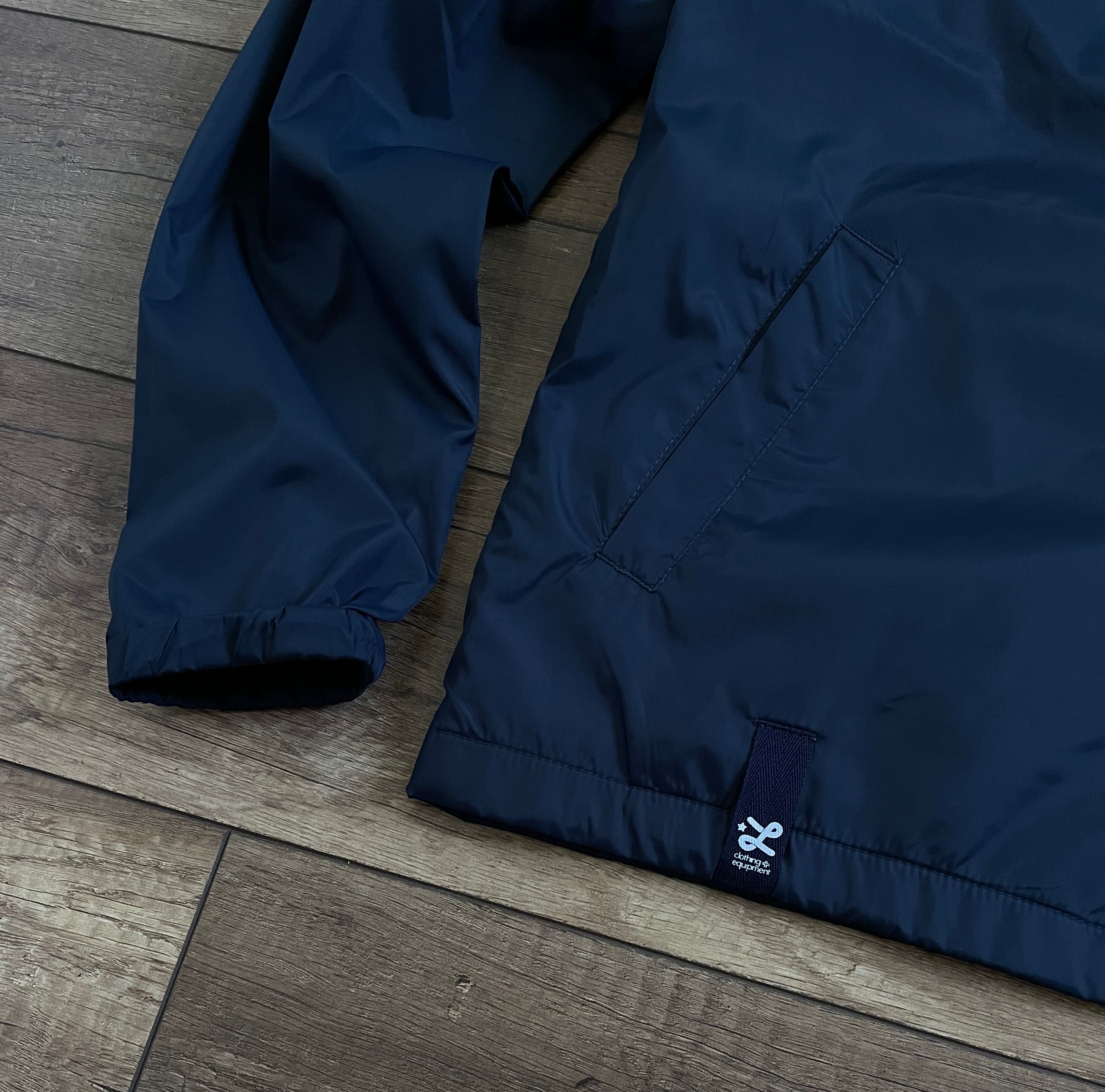 LRG LRG Blue Nylon Coach Jacket Size US M / EU 48-50 / 2 - 4 Thumbnail