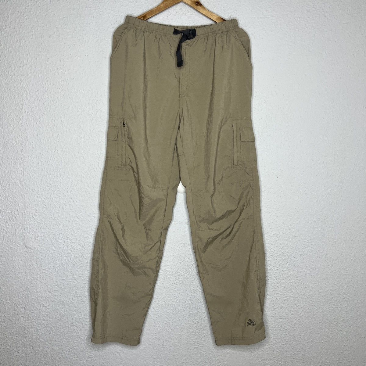 Nike Nike ACG Baggy Cargo Vintage Pants Trousers Beige Ski Retro Size US 32 / EU 48 - 2 Thumbnail