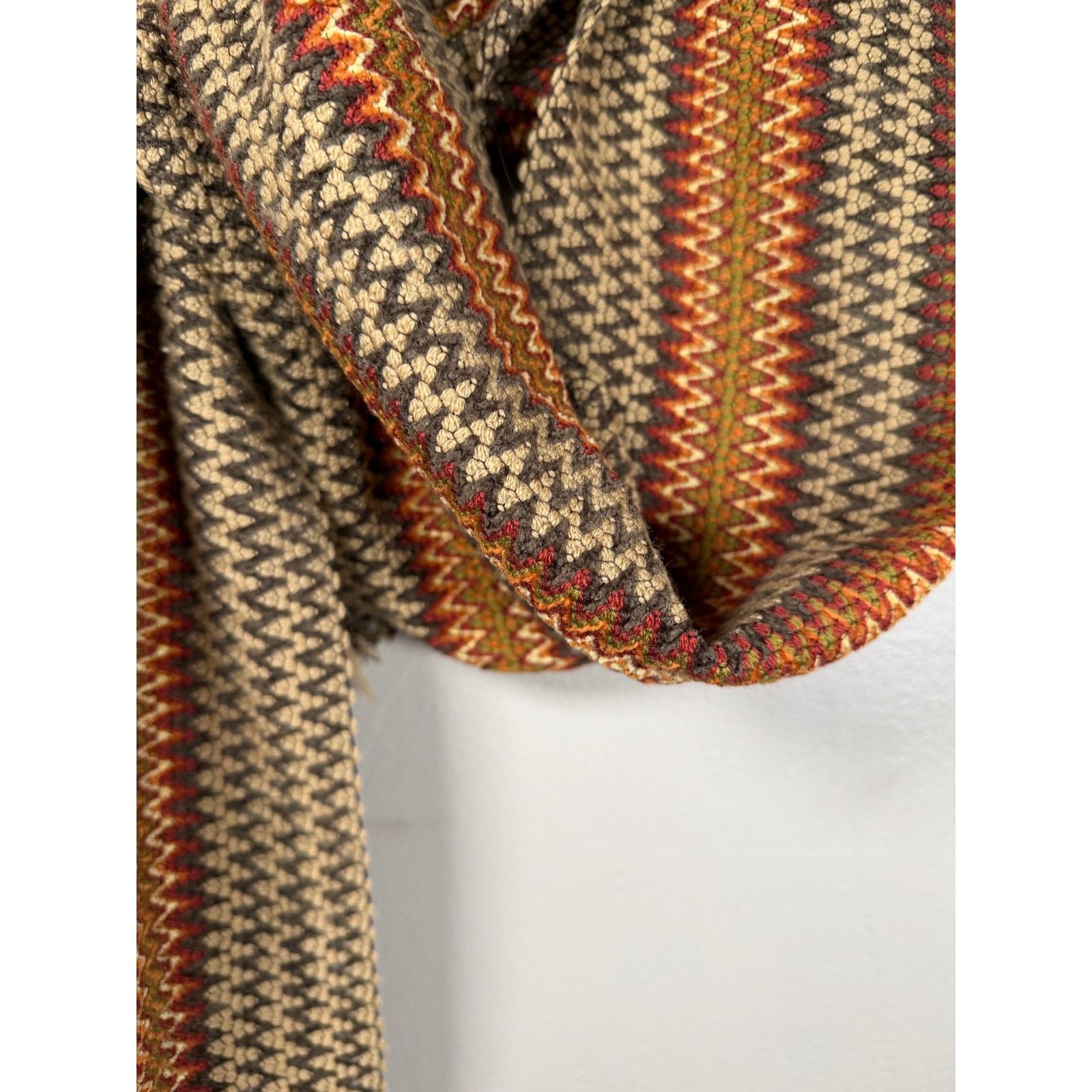 Missoni Missoni Sciarpe Knit Chevron Fringe Scarf $390 Size ONE SIZE - 10 Thumbnail