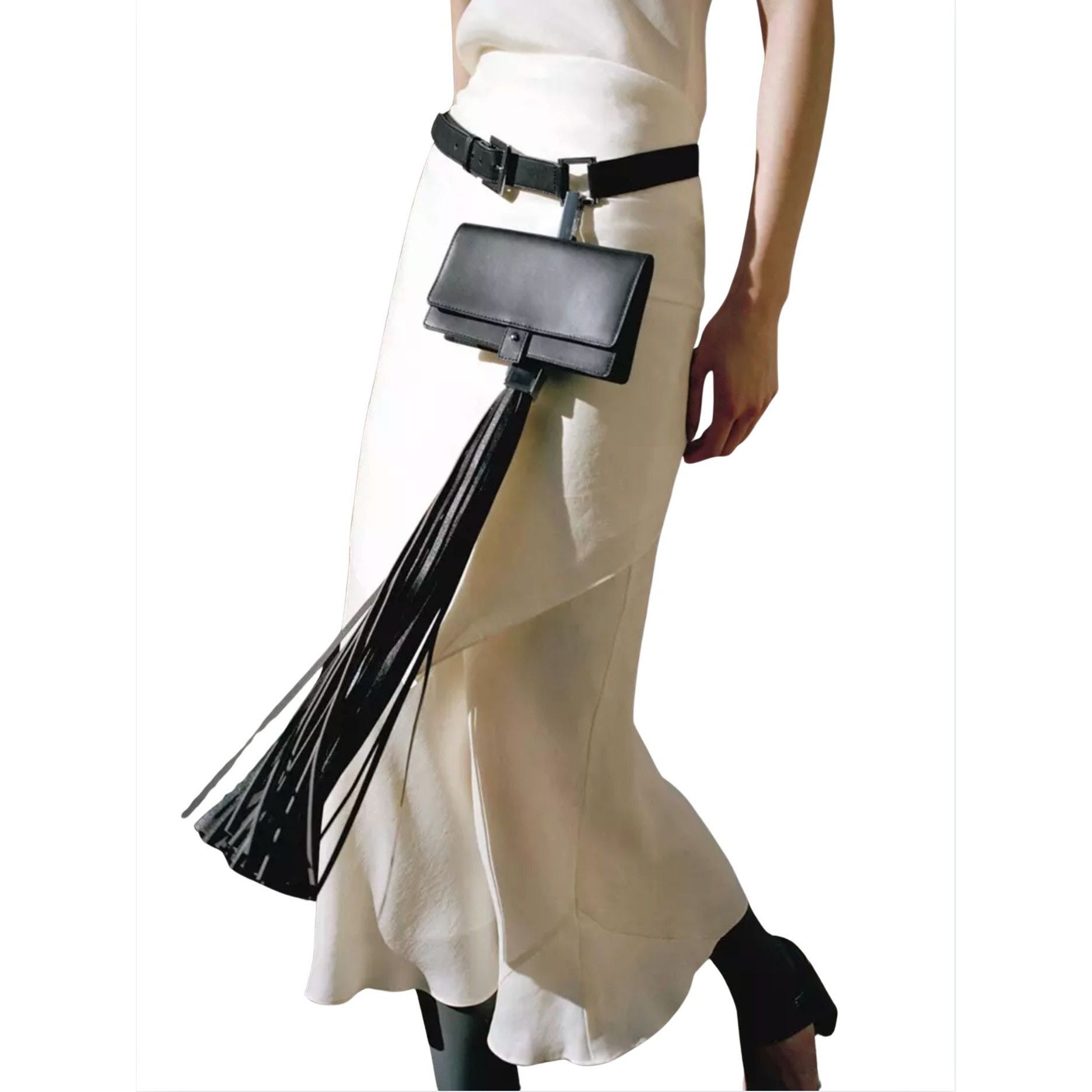 Mango MANGO Selection leather belt Removable Attachments NWOT $140 Size ONE SIZE - 1 Thumbnail