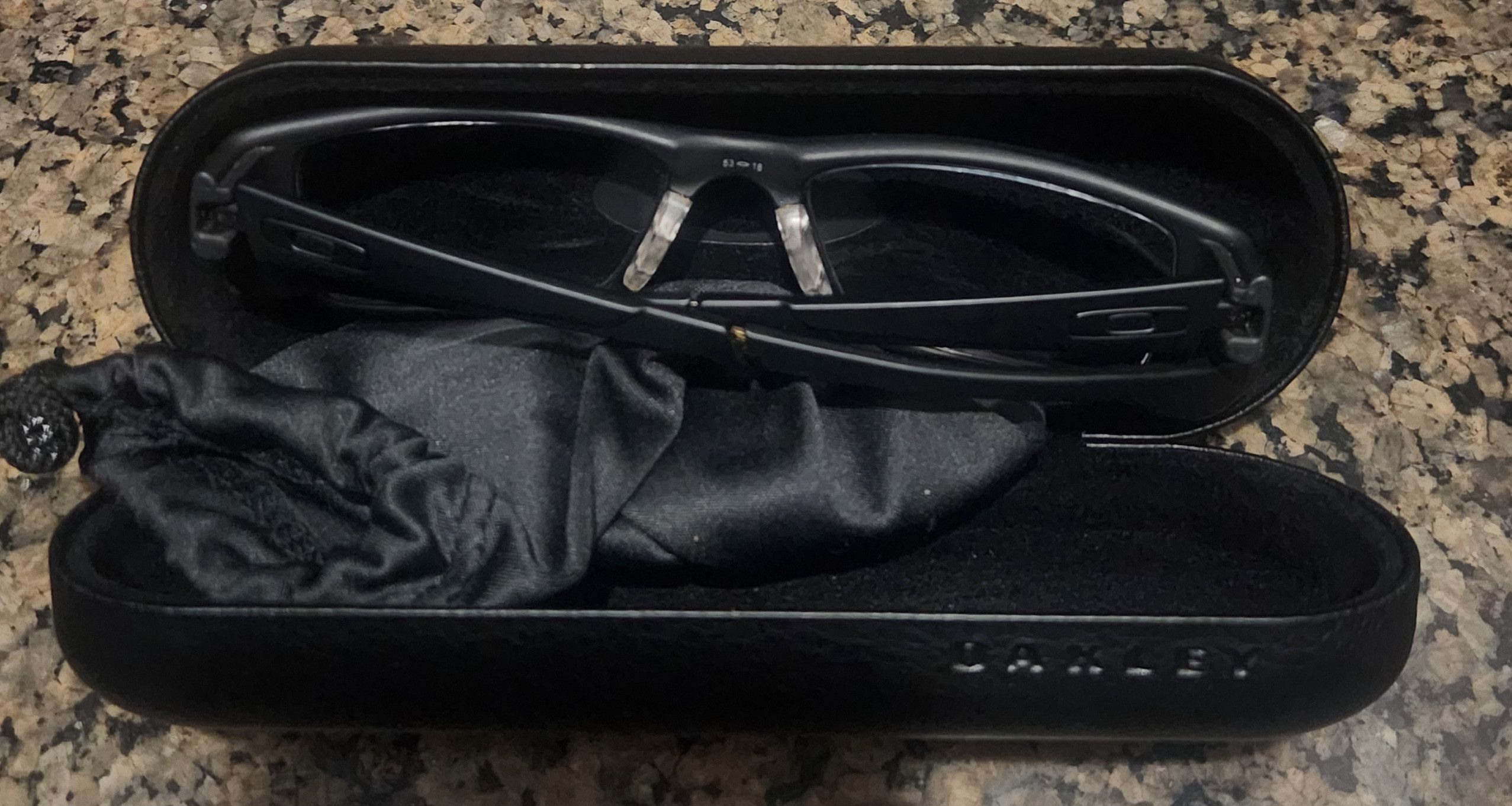 Oakley Oakley Airdrop Satin Black 53-18 Eyeglasses OX8046-0153 Size ONE SIZE - 6 Thumbnail