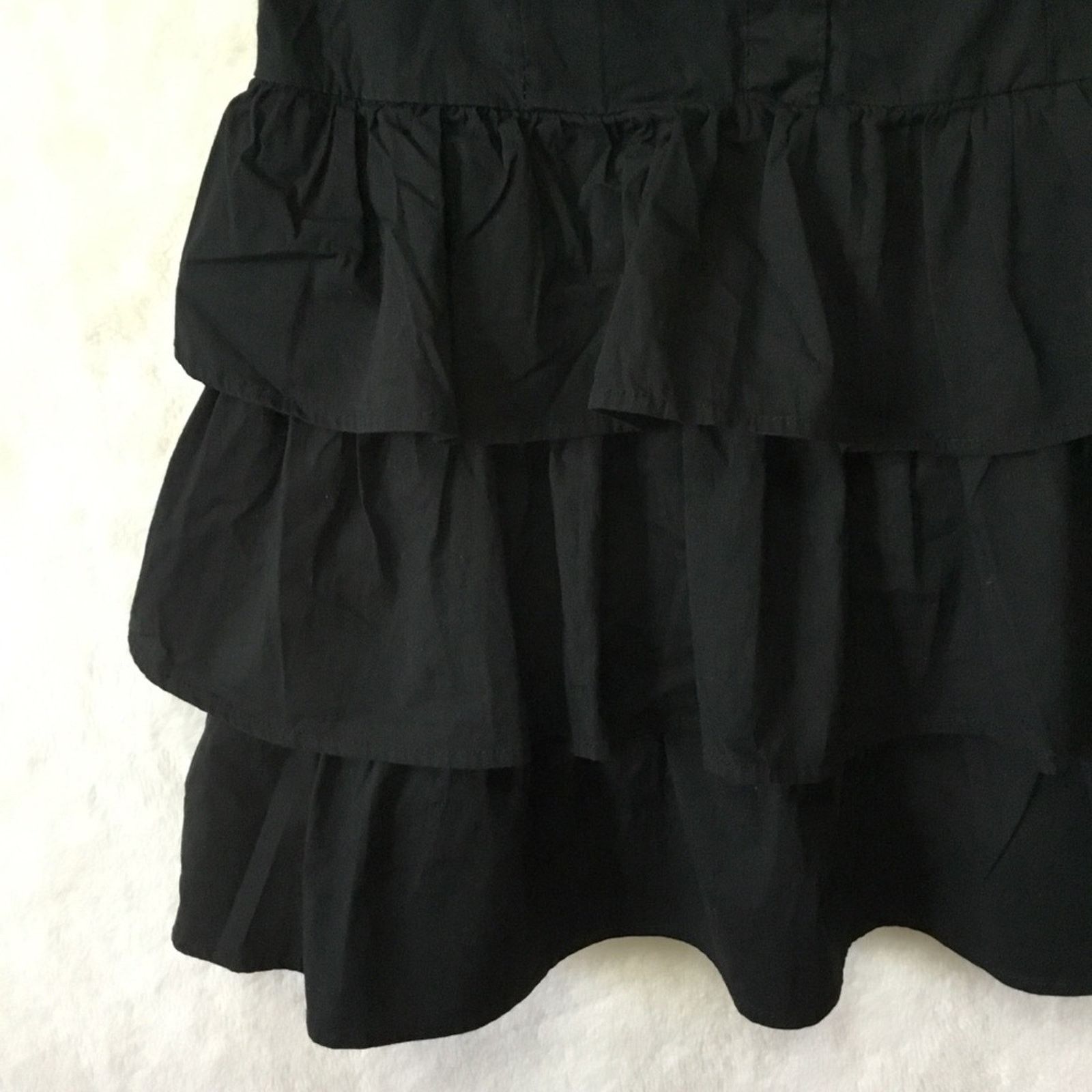 Other Fishbowl Black Ruffled Dress Size S / US 4 / IT 40 - 6 Thumbnail