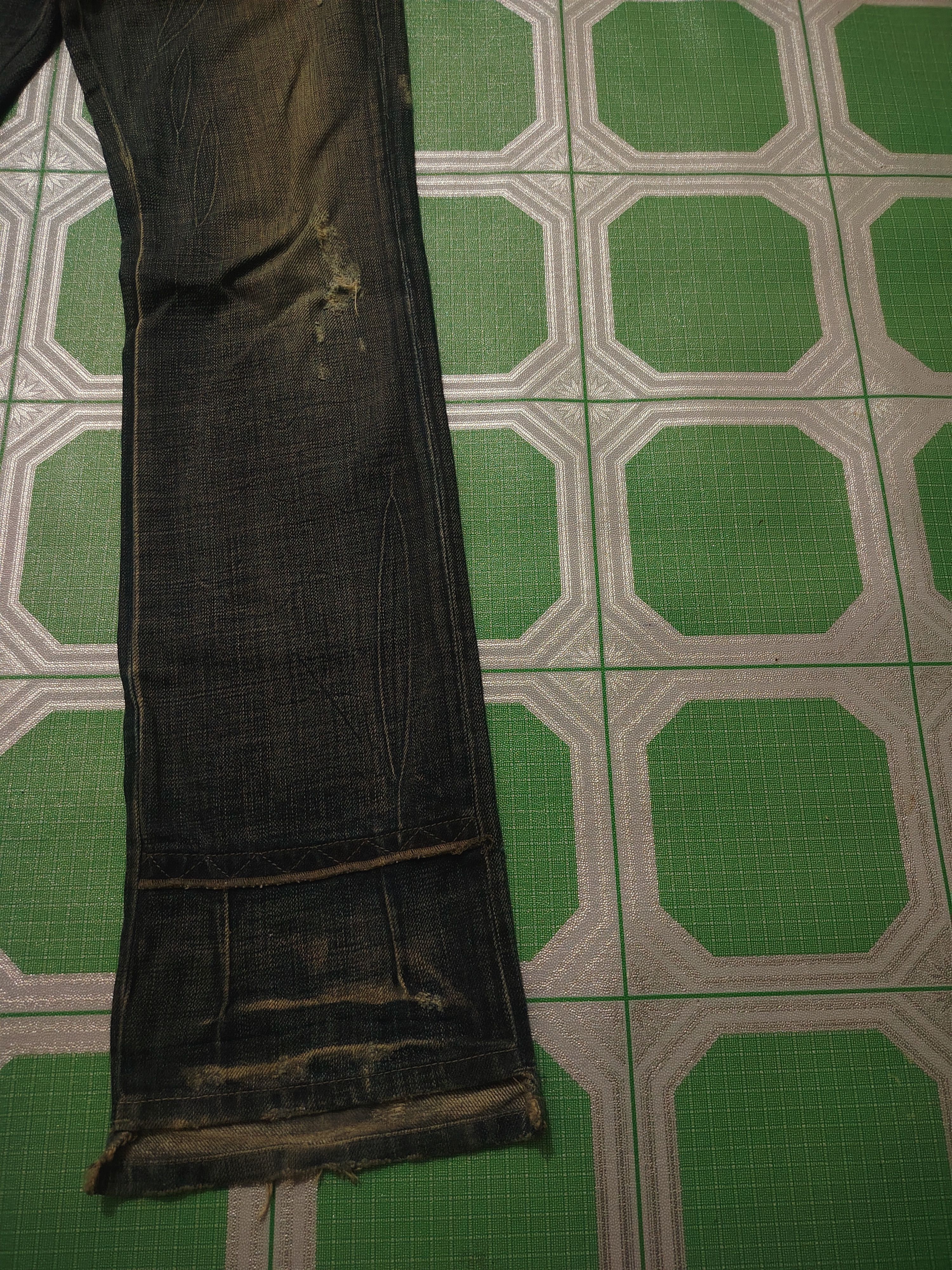 Marithe + Francois Girbaud Rare!!! Le Jean De Marithe Francois Girbaud disstress jeans Size US 30 / EU 46 - 5 Thumbnail