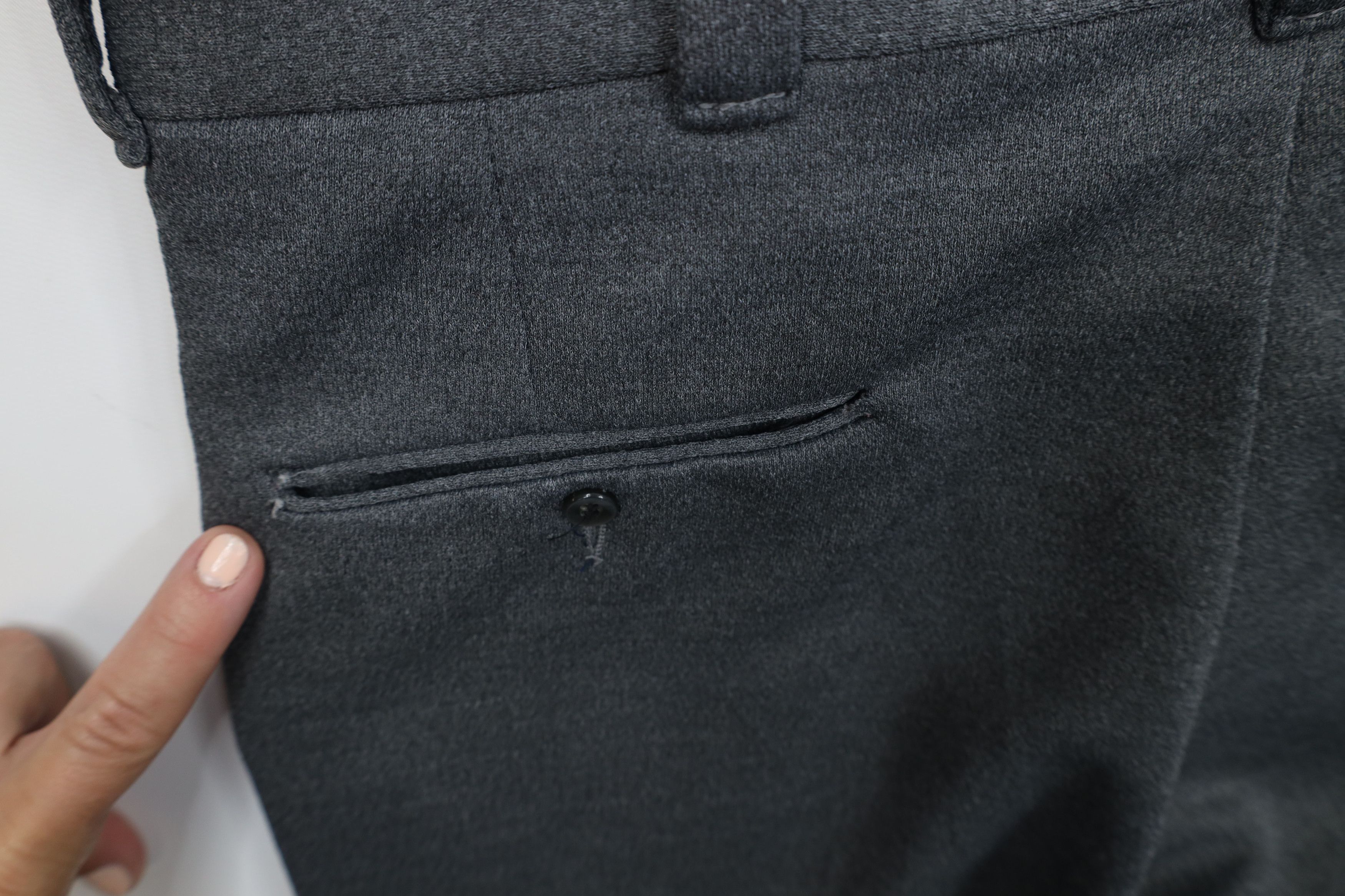 Vintage Vintage 70s Streetwear Knit Flared Wide Leg Chino Pants USA Size US 32 / EU 48 - 13 Thumbnail