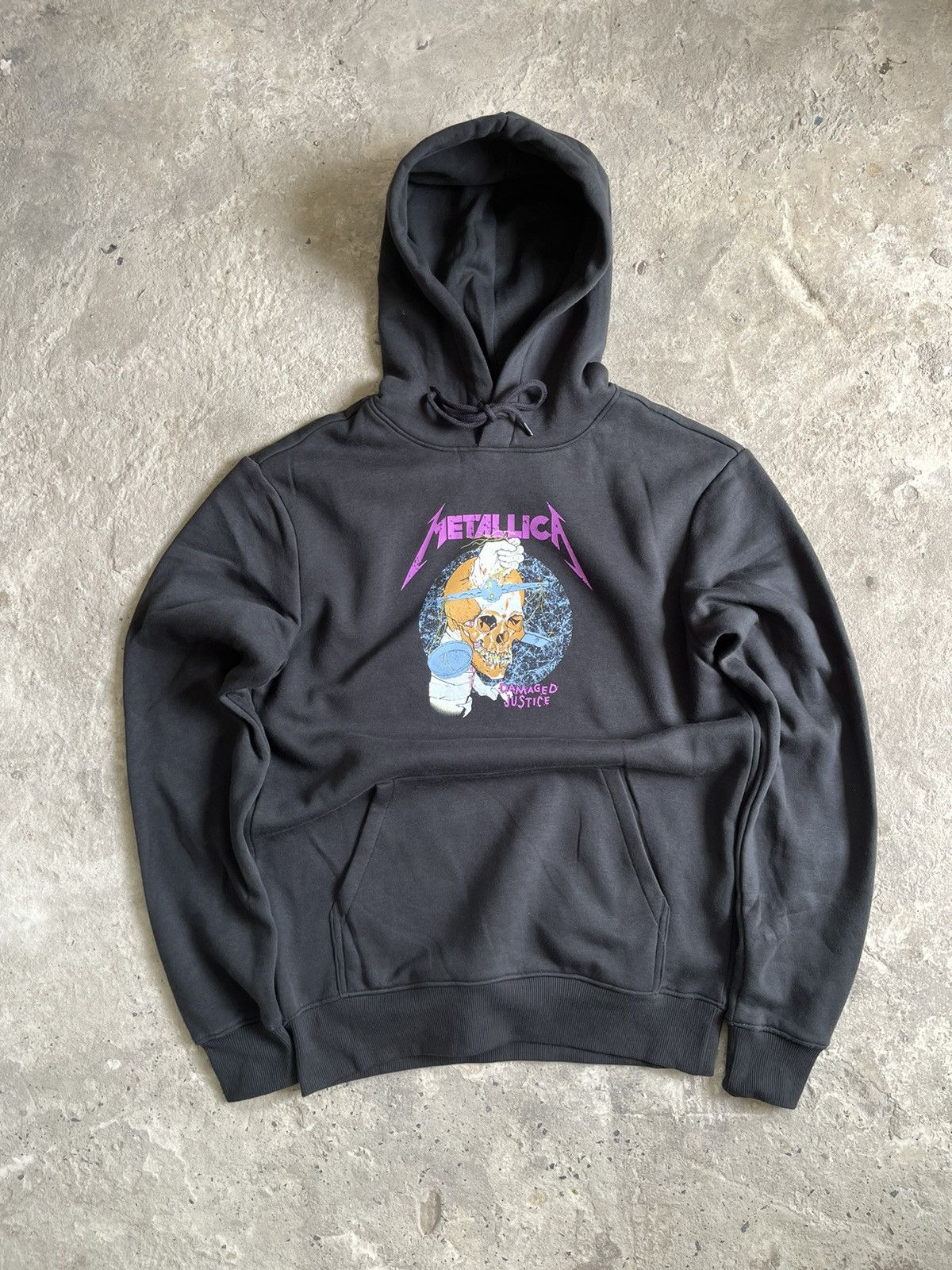 Metallica METALLICA Damaged Justice Y2k Rock Band Fleeced Hoodie Size US S / EU 44-46 / 1 - 1 Thumbnail