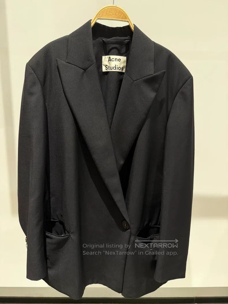 Acne Studios Acne Studios Black Suit Jacket Size 4XL / US 24-26 - 1 Thumbnail