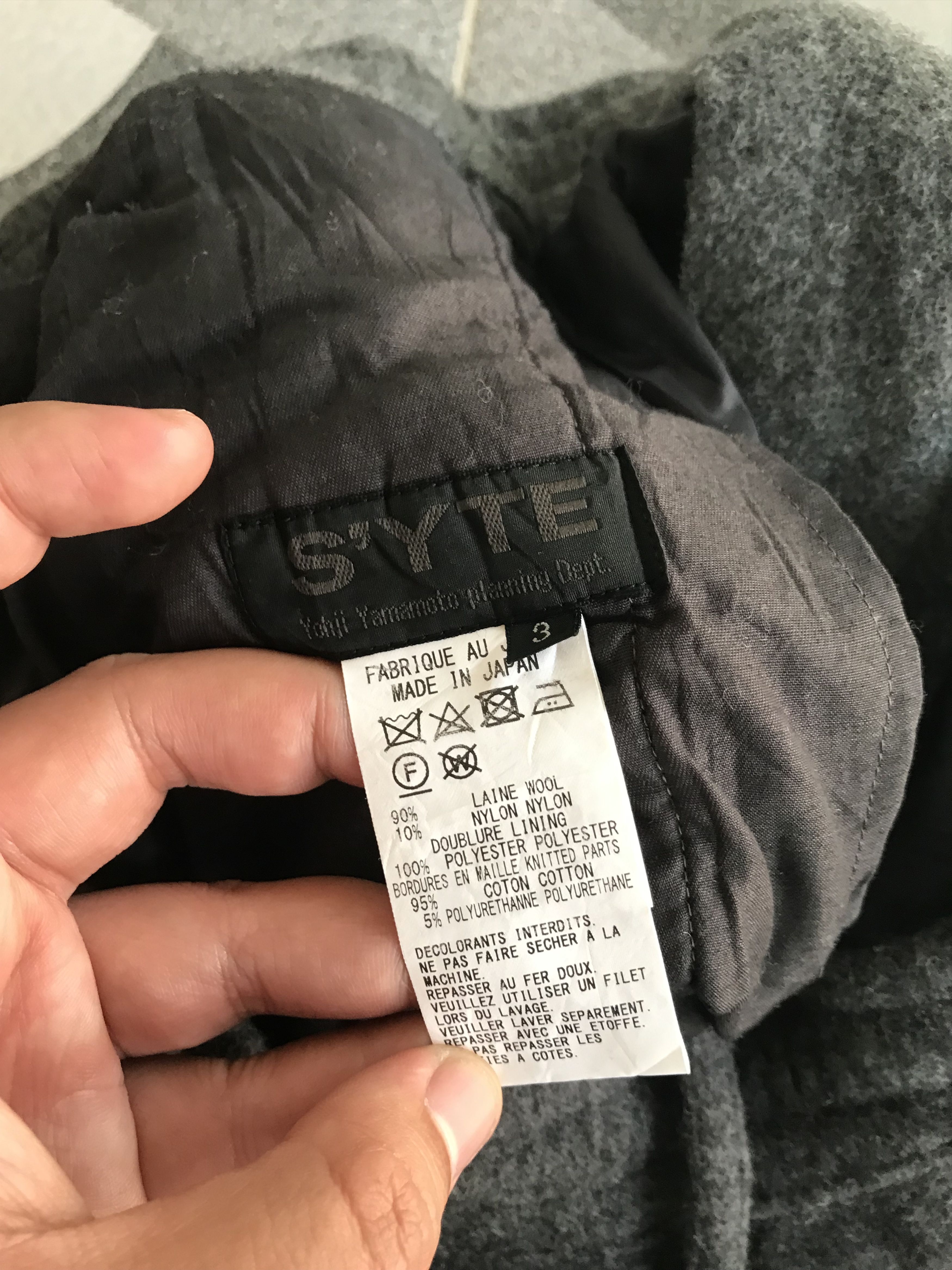 Yohji Yamamoto Vintage S'YTE Yohji Yamamoto Pants Size US 31 - 7 Thumbnail