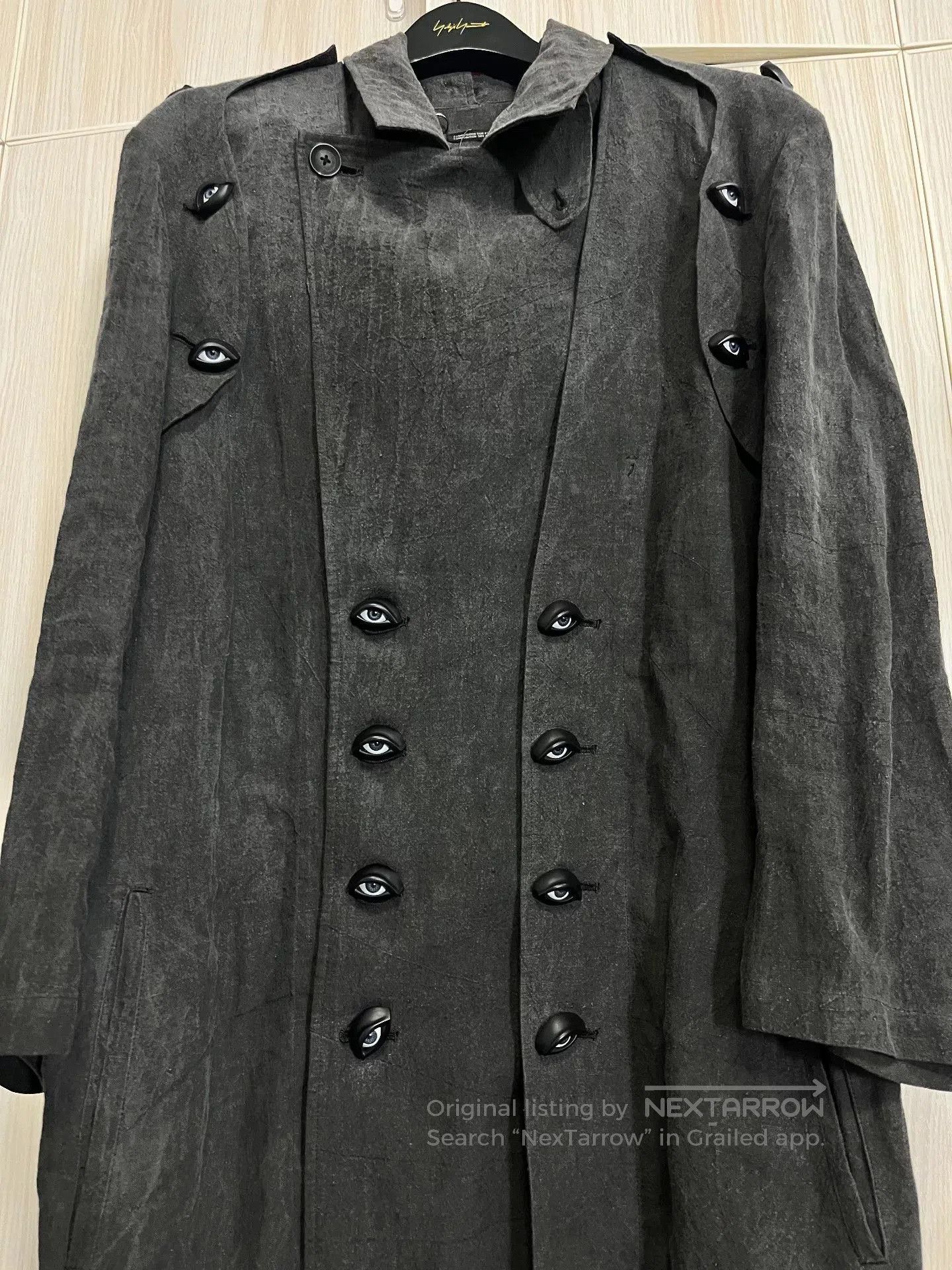 Yohji Yamamoto Yohji Yamamoto Deconstructed Eyeball Coat. Size US M / EU 48-50 / 2 - 2 Thumbnail