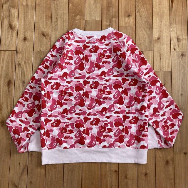 Bape ABC CAMO PINK BAPE LOGO CRYSTAL STONE Sweat shirt APE Size US L / EU 52-54 / 3 - 5 Thumbnail