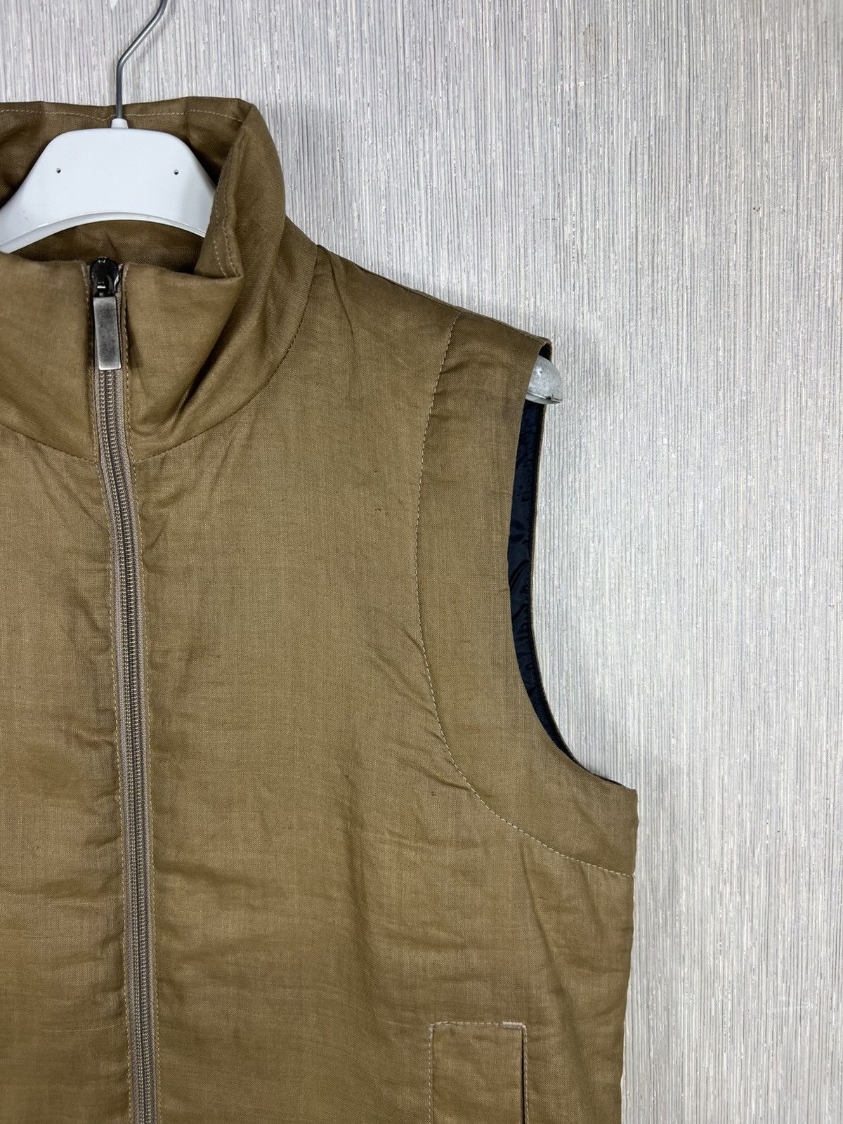 Dirk Bikkembergs Vintage 90s Dirk Bikkembergs linen buckle vest sleeveless Size M / US 6-8 / IT 42-44 - 3 Thumbnail