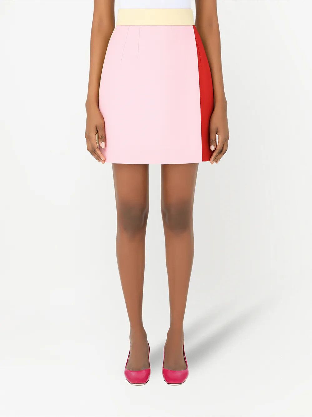 Dolce & Gabbana o1y0925 Mini Skirt in Multicolor Size 26" / US 2 / IT 38 - 2 Thumbnail