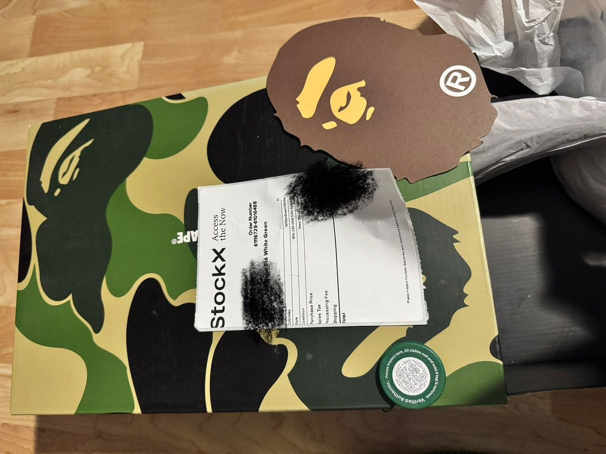 Bape BAPESTA #4 M1 Size US 11 / EU 44 - 12 Thumbnail