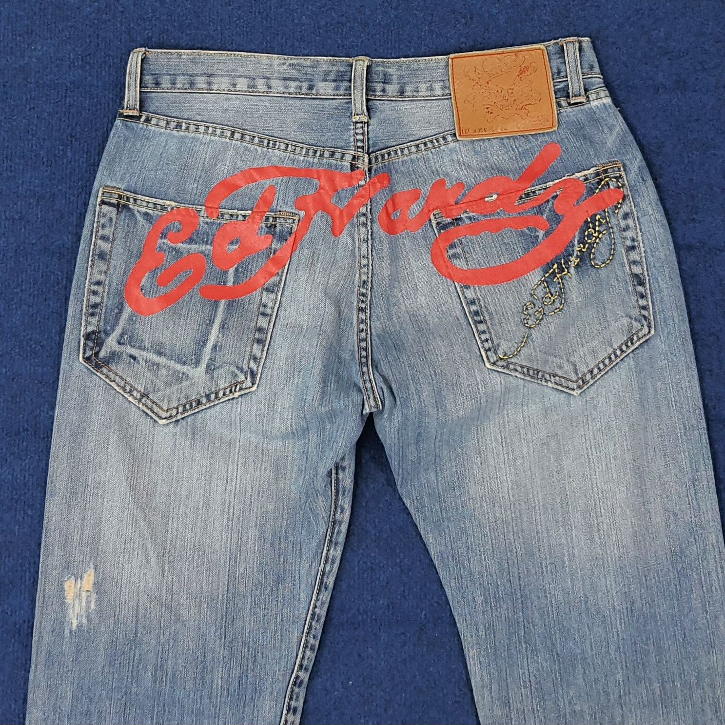 Ed Hardy Vintage Ed Hardy by Christian Audigier Jeans C258N3 Size US 32 / EU 48 - 2 Thumbnail