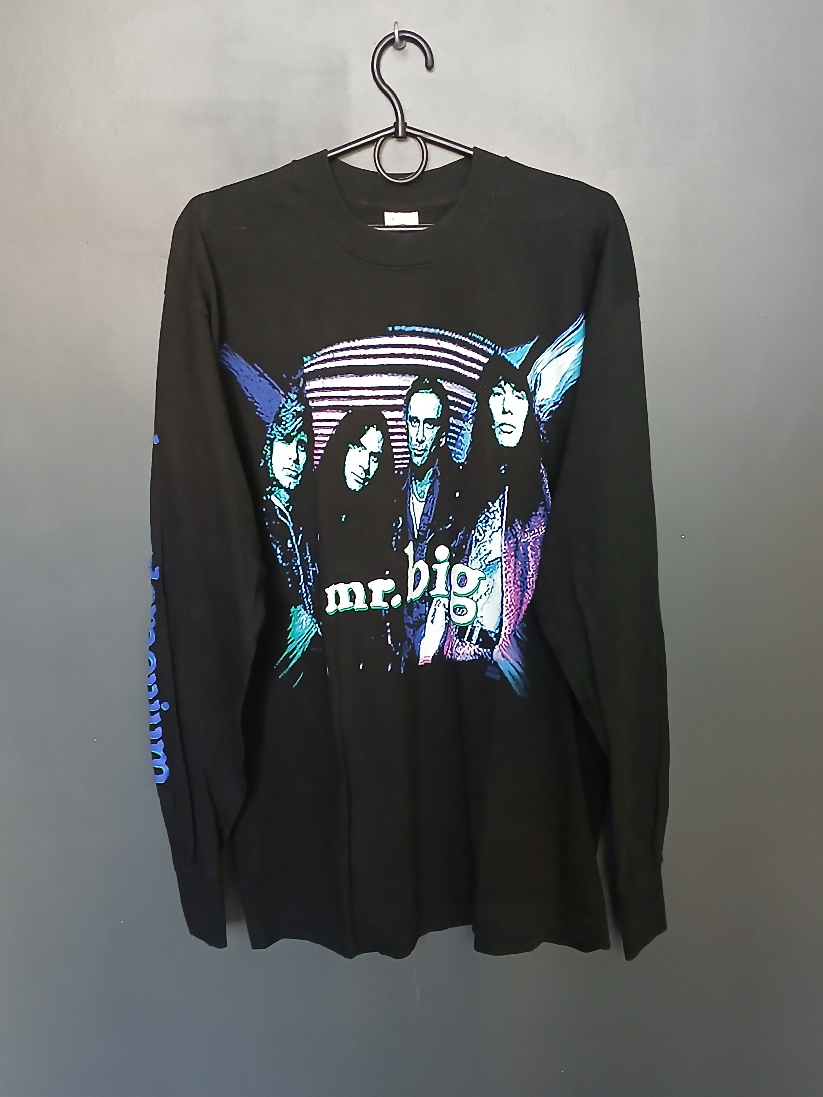 Band Tees Vintage Mr. Big Japandemonium Tour Japan Long Sleeve Shirt Size US L / EU 52-54 / 3 - 1 Thumbnail
