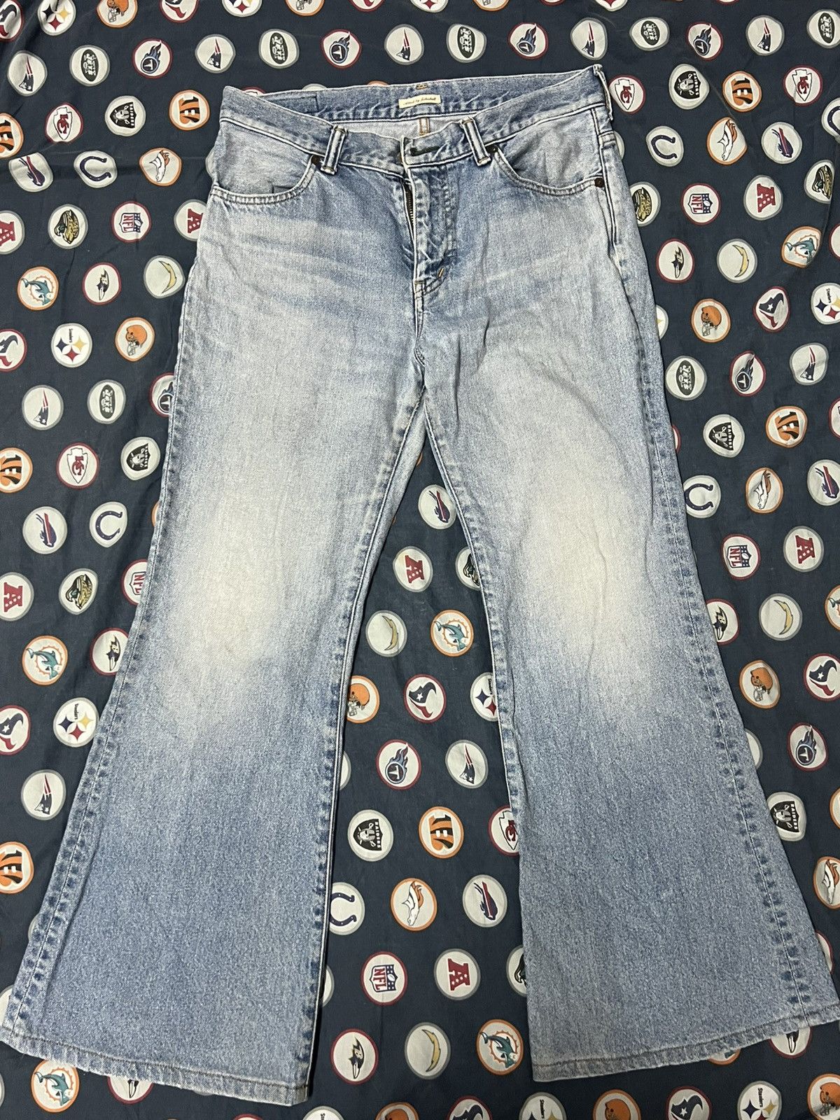 Johnbull × Seditionaries John Bull Attick Seditionaries vintage bell bottom jeans Size US 30 / EU 46 - 1 Thumbnail
