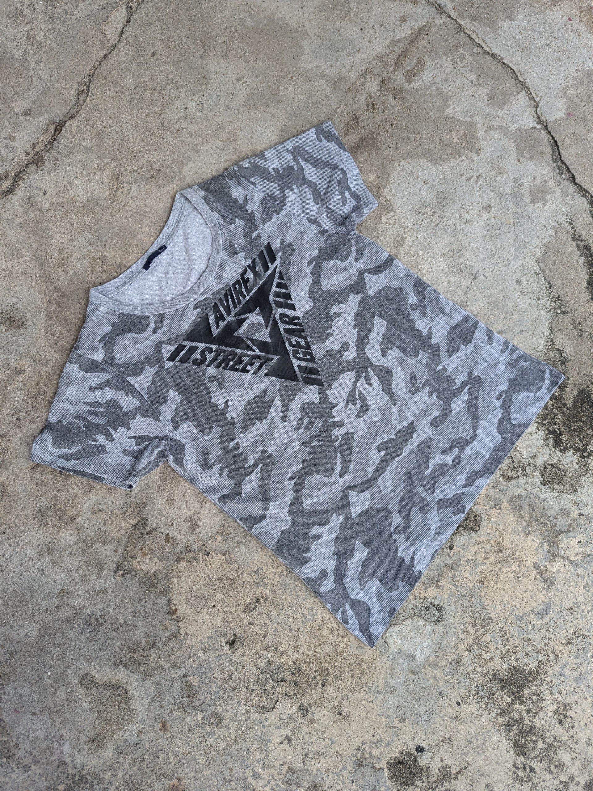 Avirex × Japanese Brand Vintage Avirex Street Gear Camouflage T Shirt Size US S / EU 44-46 / 1 - 3 Thumbnail