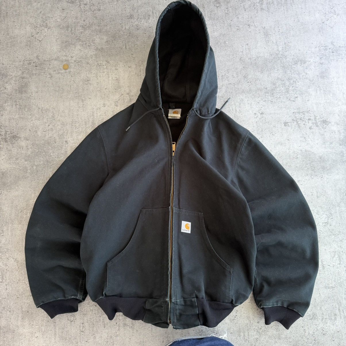 Carhartt Carhartt active jacket J150 BLK vintage boxy USA workwear 00 Size US M / EU 48-50 / 2 - 7 Thumbnail