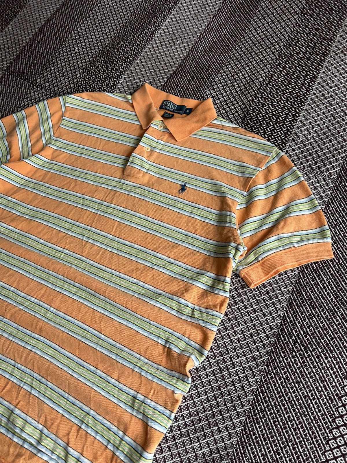 Polo Ralph Lauren Polo Ralph Lauren Striped T-shirt Polo Streetwear Style Sz M Size US M / EU 48-50 / 2 - 6 Thumbnail
