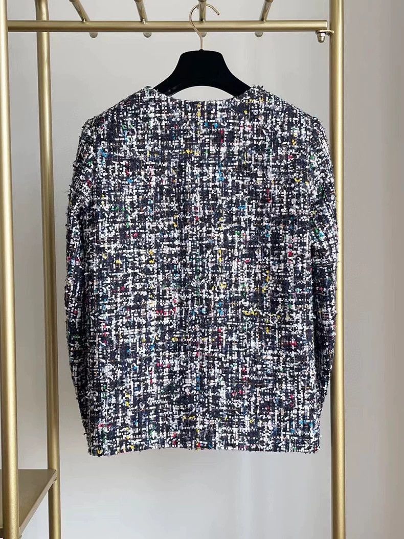 Chanel Chanel Black tweed coat Size XS / US 0-2 / IT 36-38 - 2 Thumbnail