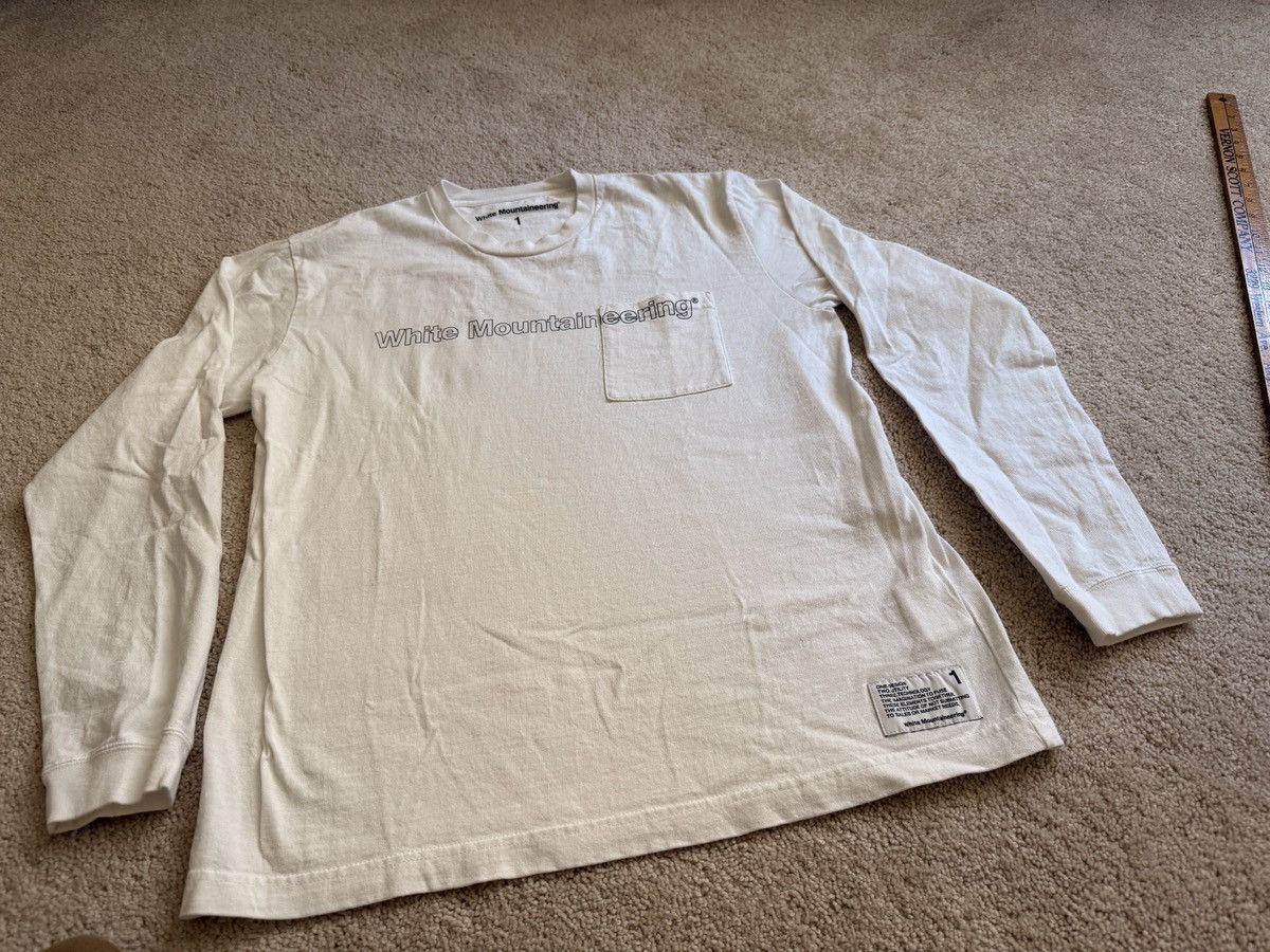 White Mountaineering White Mountaineering white tee Size US S / EU 44-46 / 1 - 2 Thumbnail