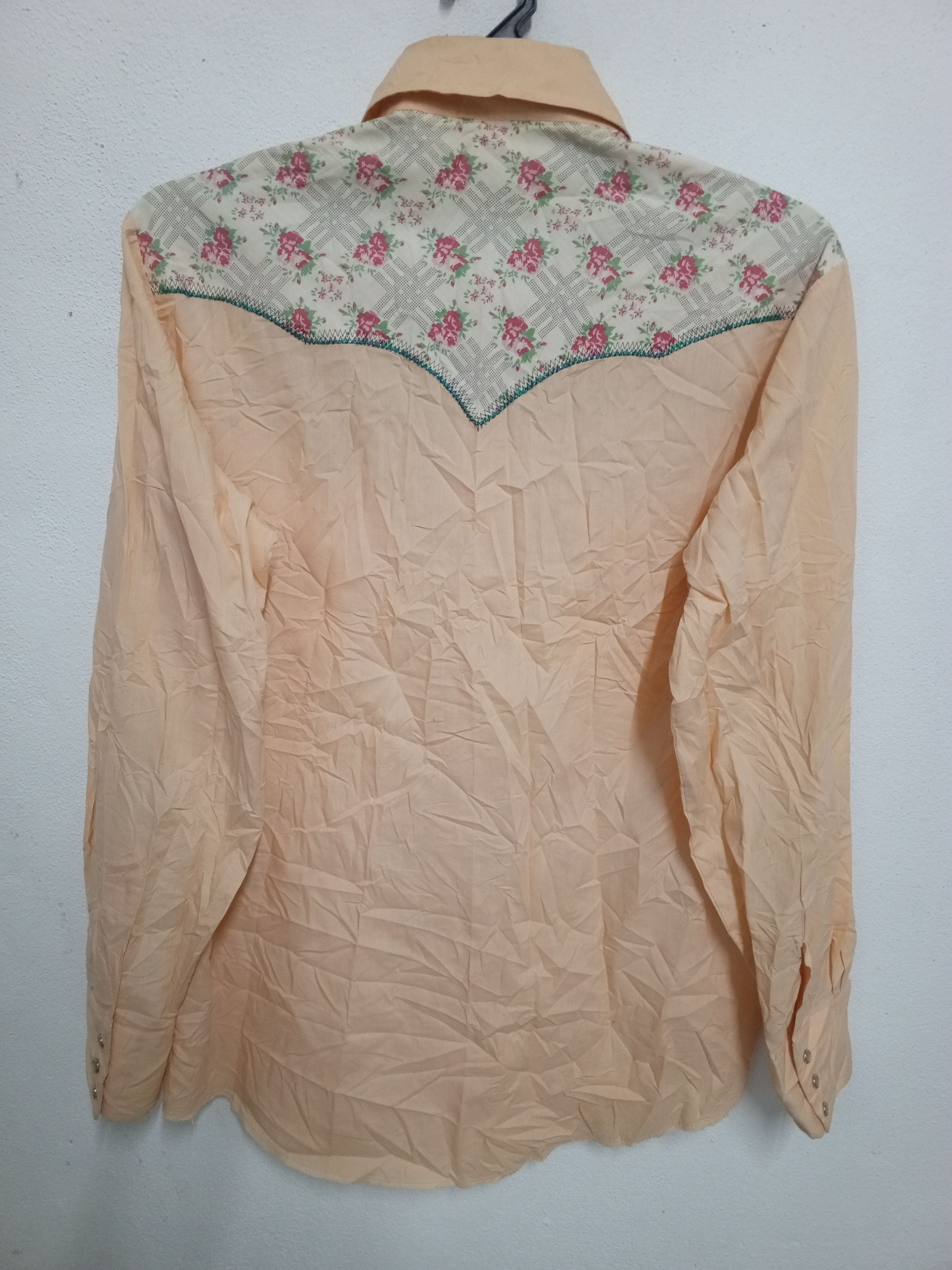 Mustang {💥rare 70s vintage mustang💥} snap button shirt rare Size US L / EU 52-54 / 3 - 5 Thumbnail