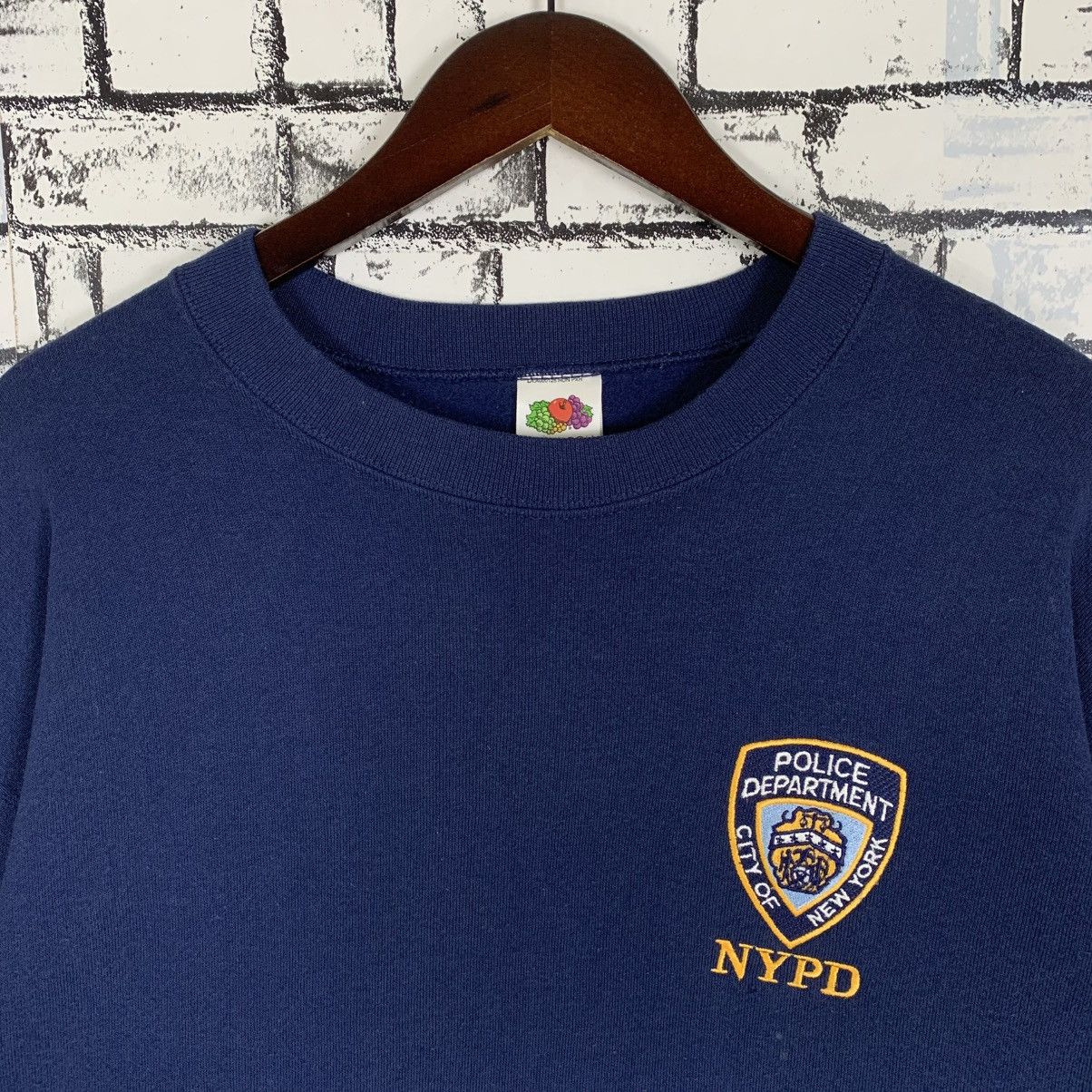 Designer × Vintage Vintage NYPD Police Department City Of New York Sweatshirt Size US L / EU 52-54 / 3 - 3 Thumbnail