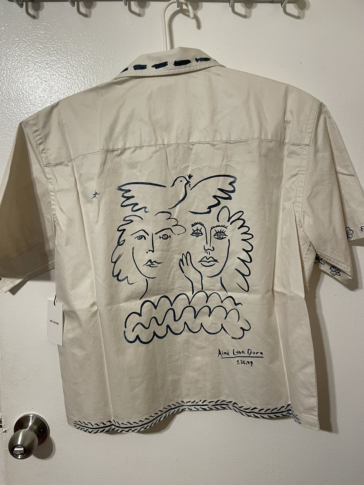 トップス aime leon dore Lesvos Cropped Camp Shirt Shop update. Lesvos Cropped Camp Shirt is now available online.