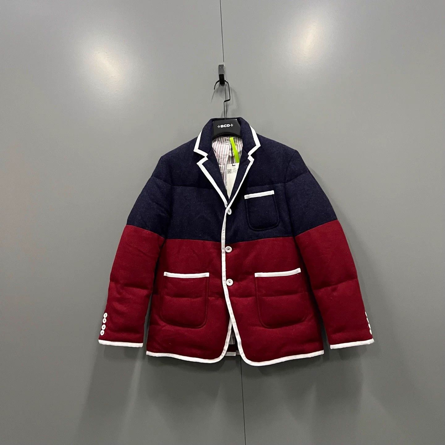 Thom Browne Thom Browne colorblock puffer jacket Size 1 98 New Size US S / EU 44-46 / 1 - 1 Thumbnail